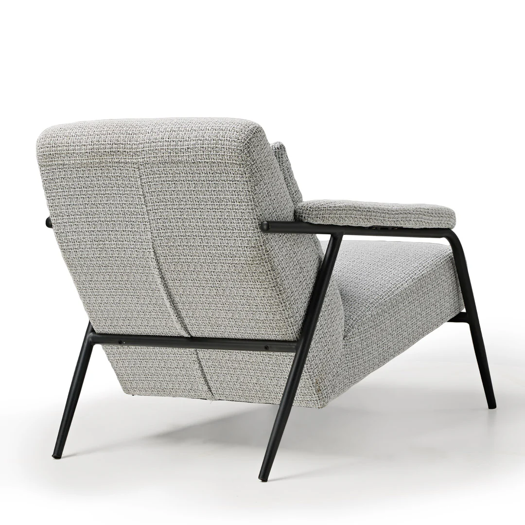Minimalist Lounge Chair, Gray - Image 6