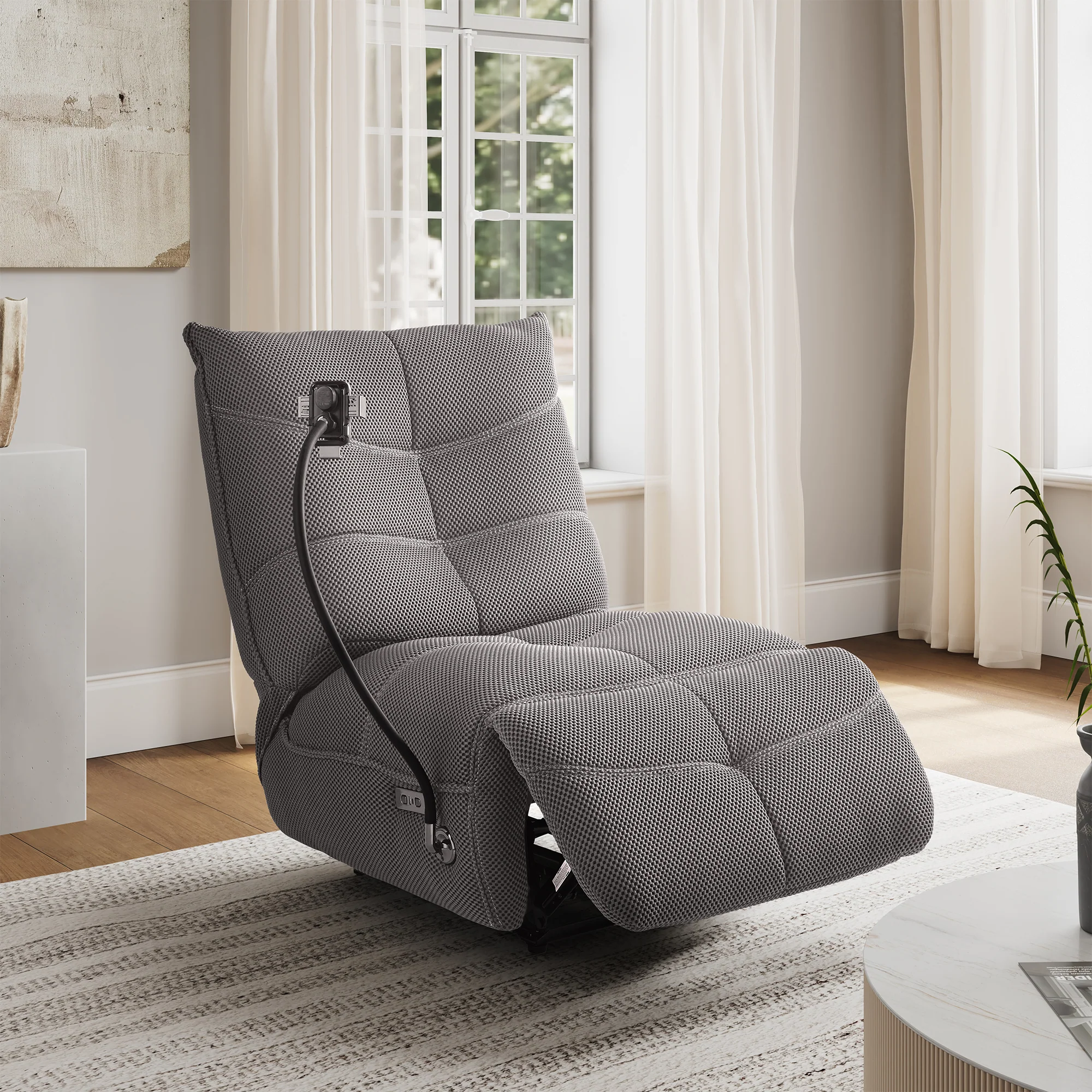 Linx, Recliner with Wireless Charging & USB - Image 23