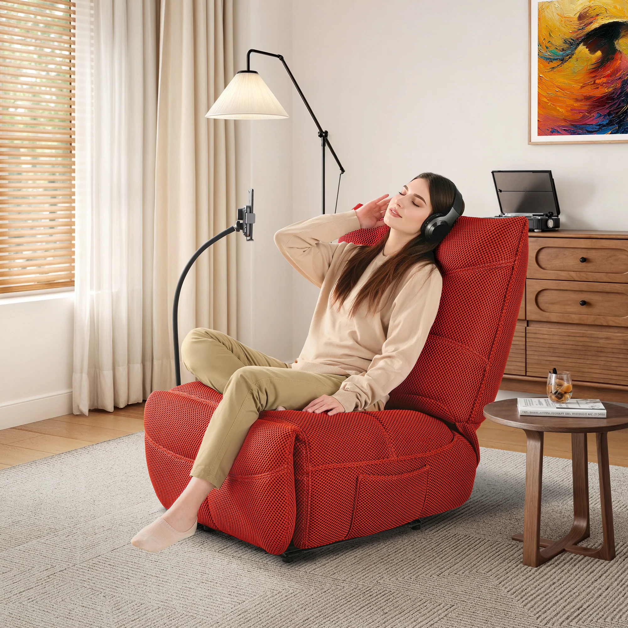 Linx, Recliner with Wireless Charging & USB - Image 40