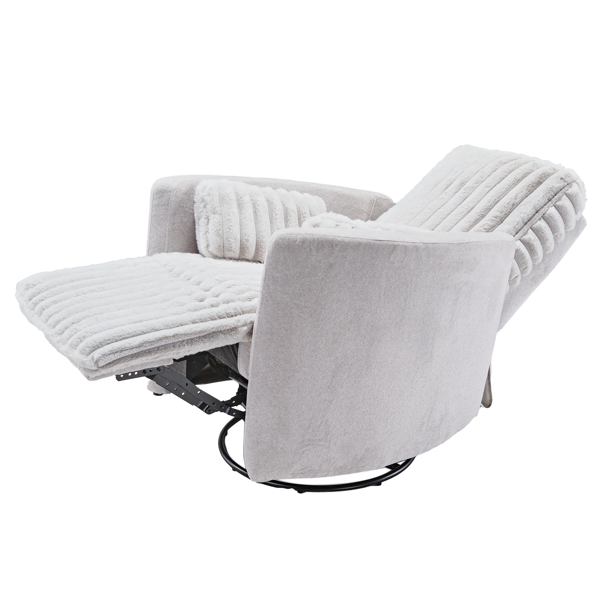Lucia,Swivel Rocking Manual Recliner - Image 3
