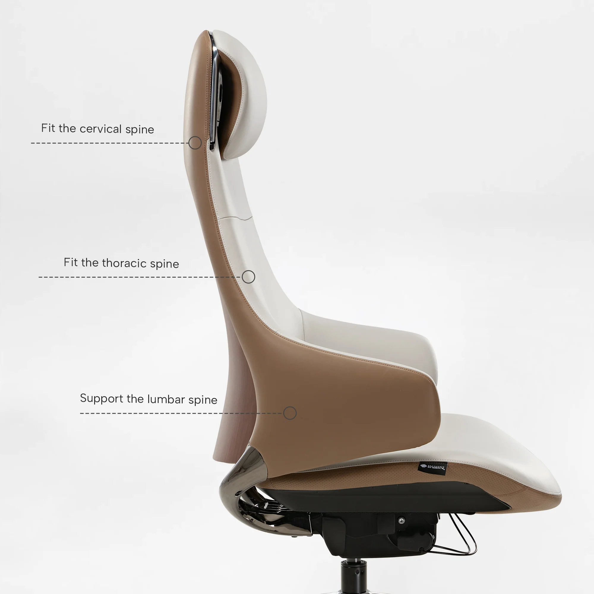 Serene Ella, Napa Leather Executive Chair - Image 11