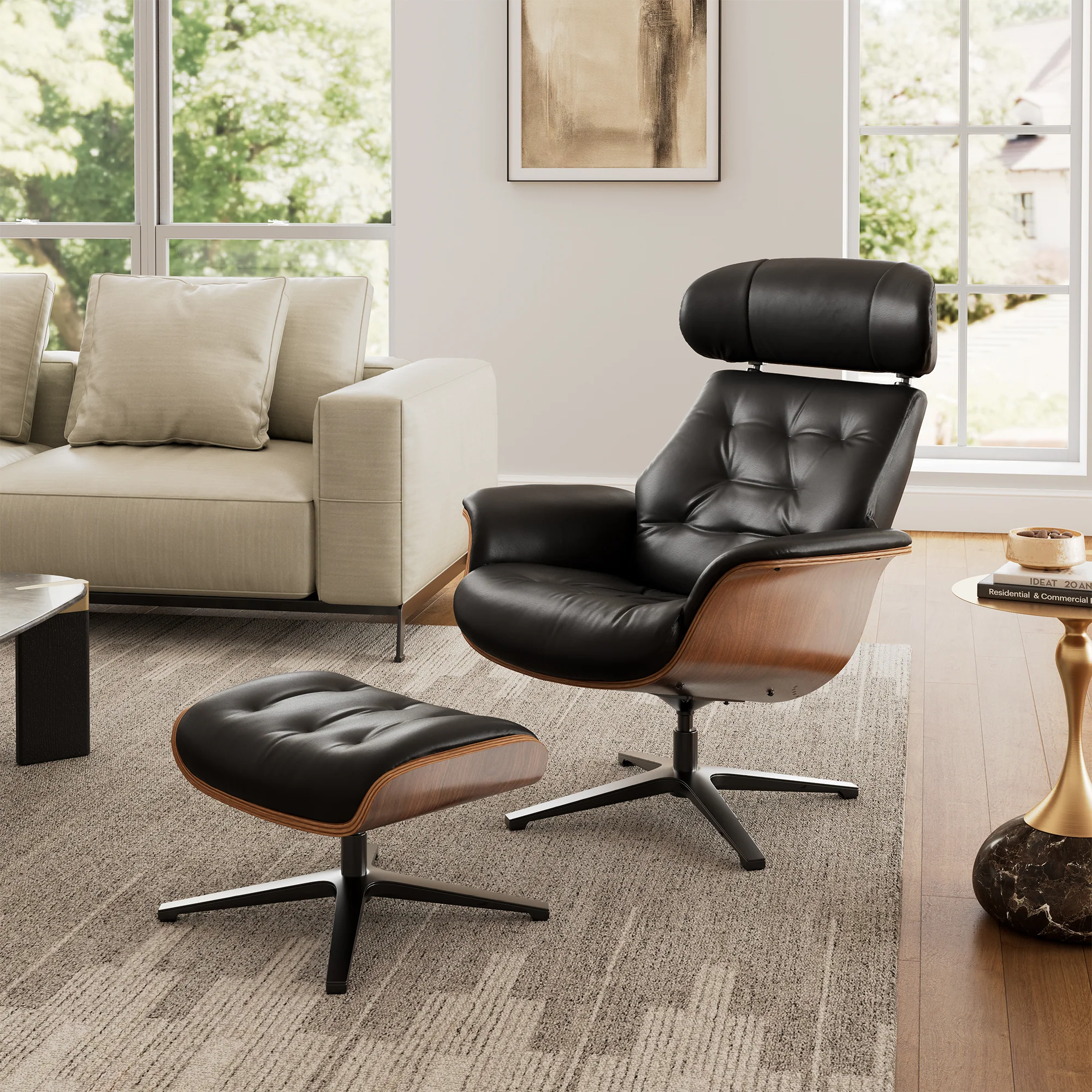 [Coming Soon]Matteo Lounge Chair and Ottoman - Image 8