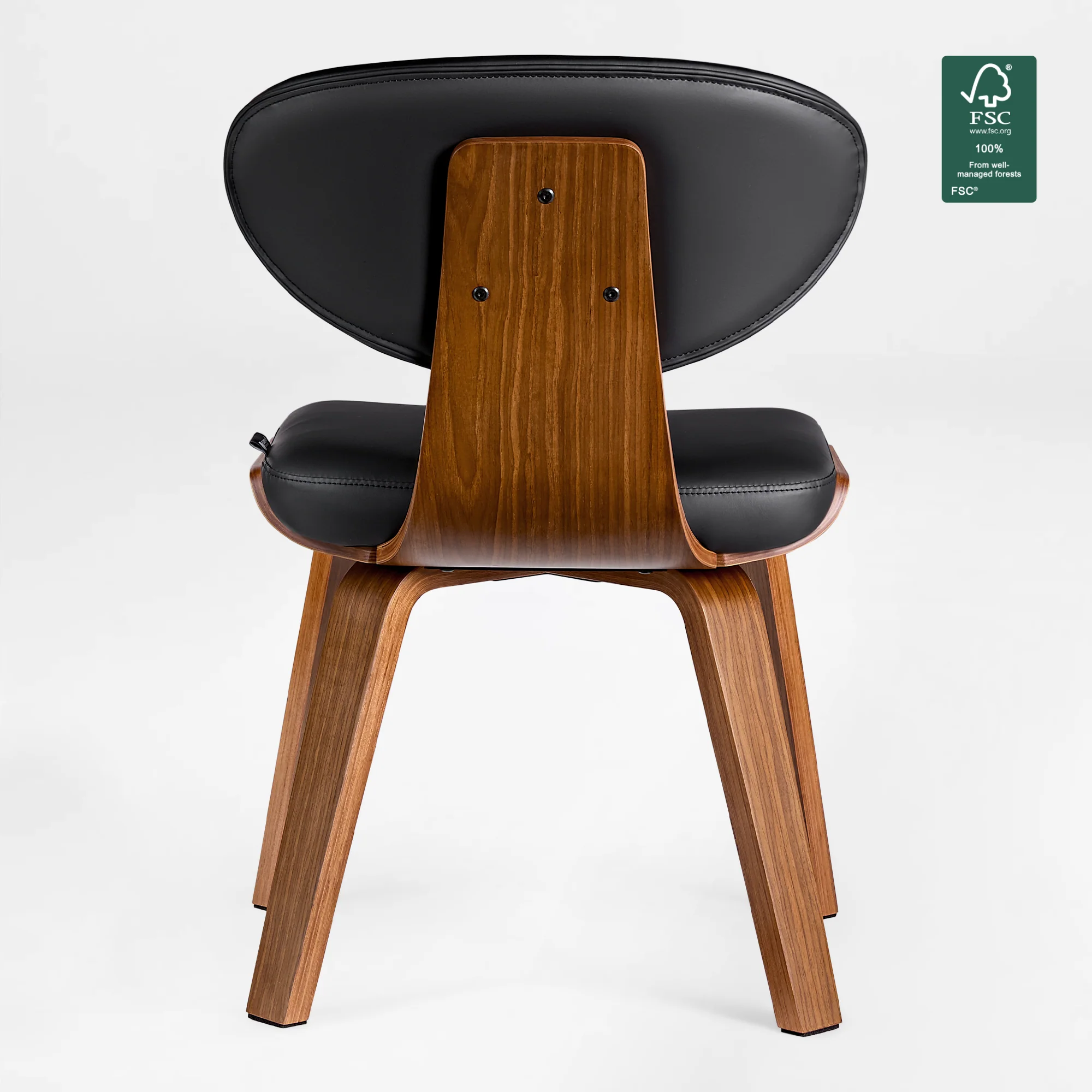 Belmar Leather Dining End Chairs, set of 2 - Image 12