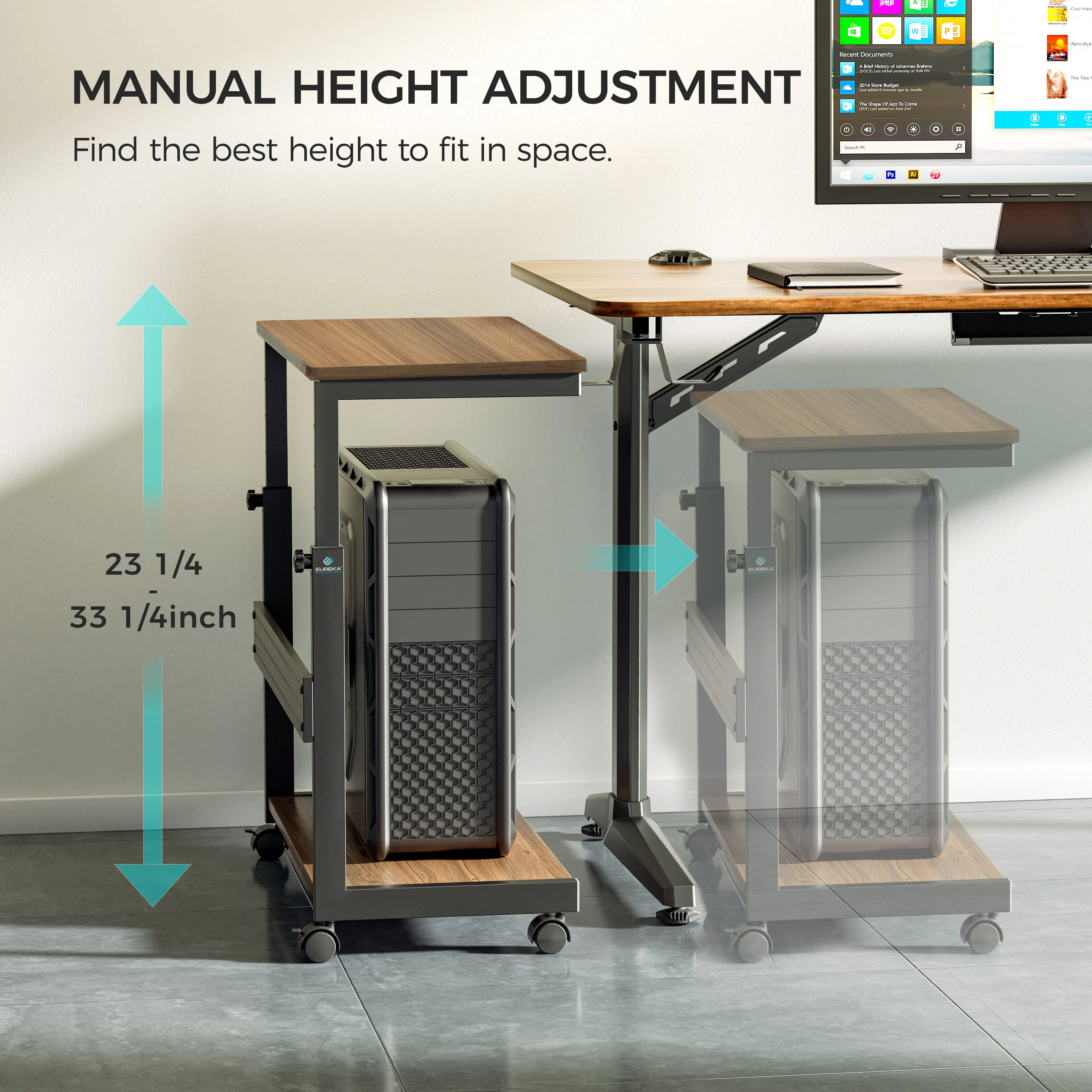 Mobile Height Adjustable CPU Cart - Image 13