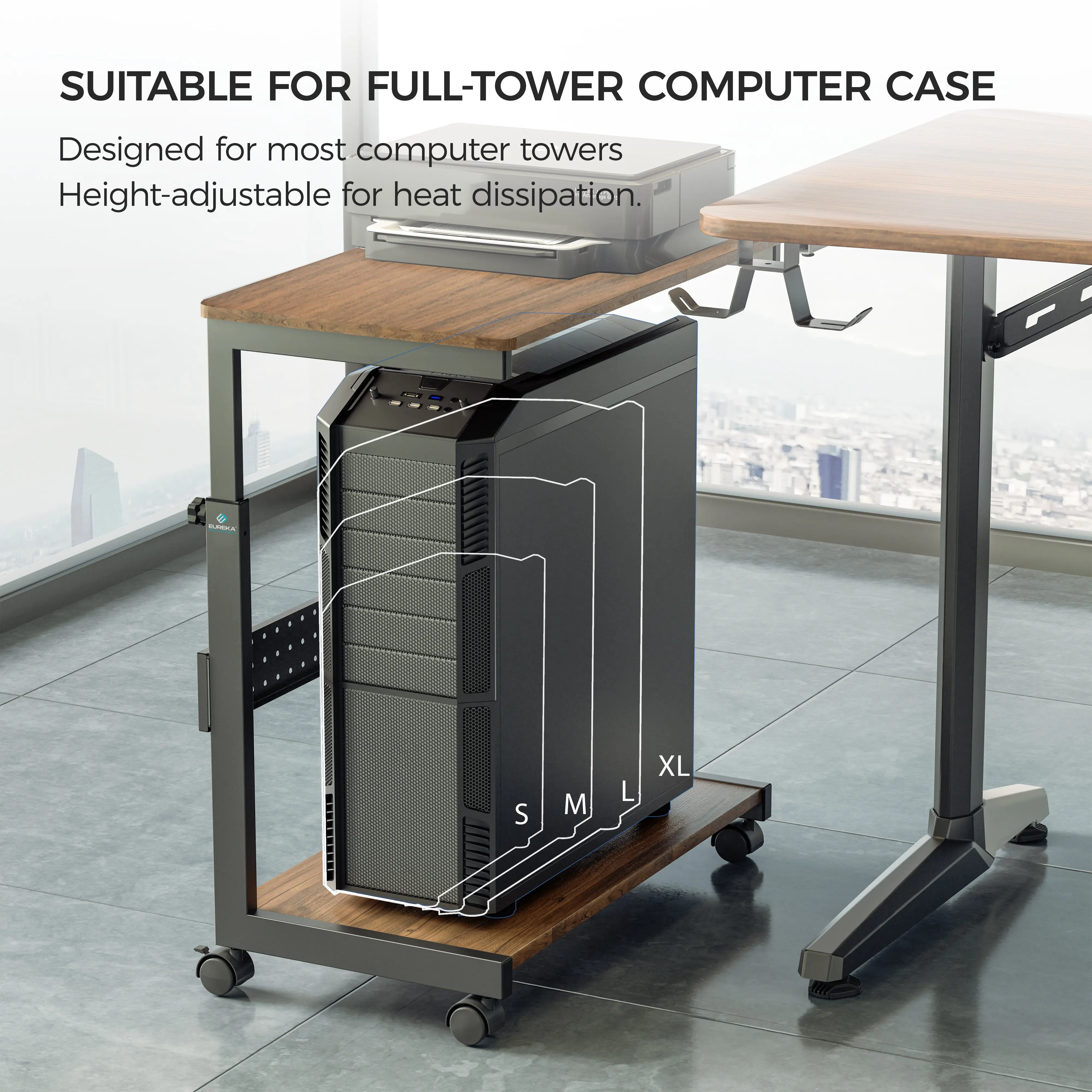 Mobile Height Adjustable CPU Cart - Image 15