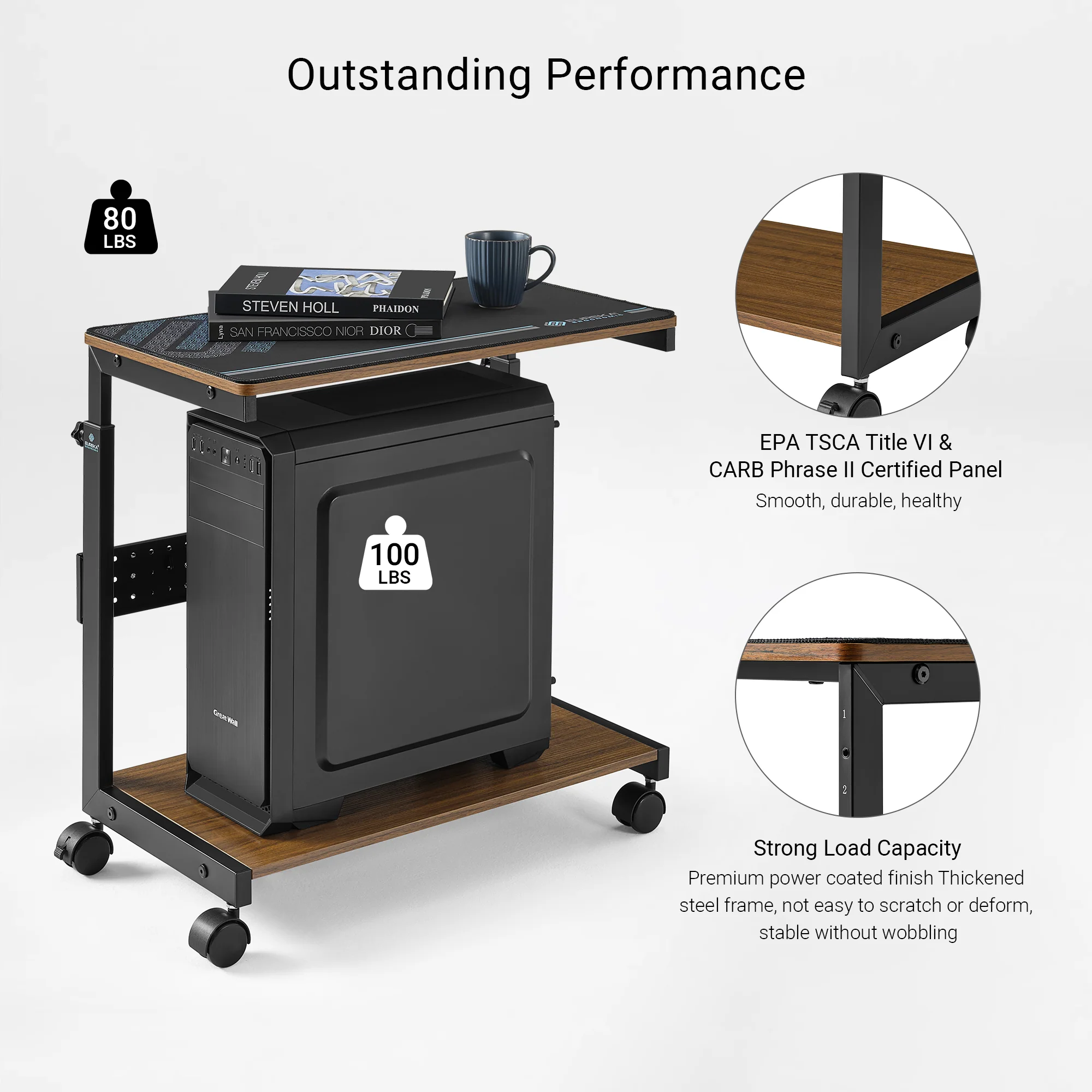 Mobile Height Adjustable CPU Cart - Image 18