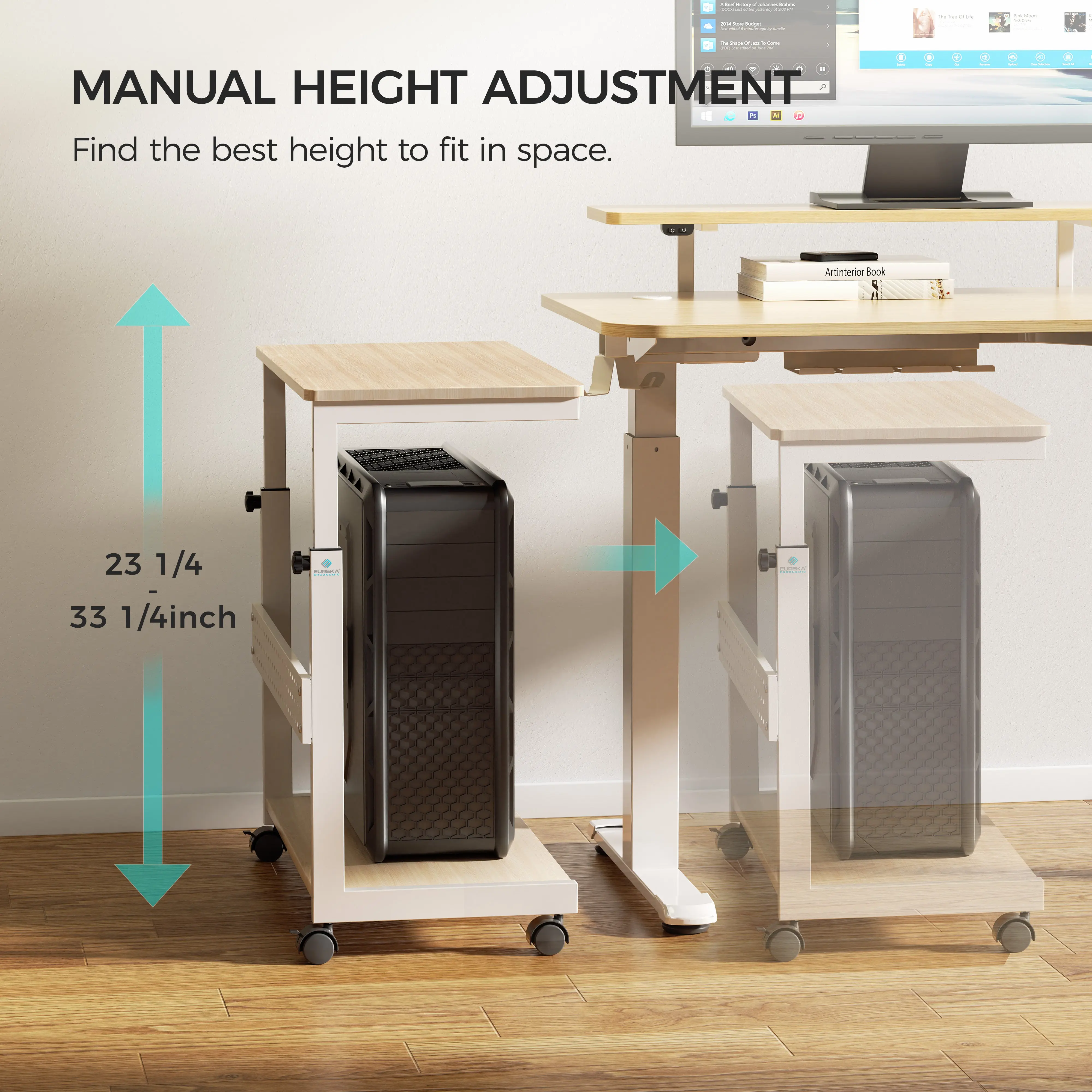 Mobile Height Adjustable CPU Cart - Image 24