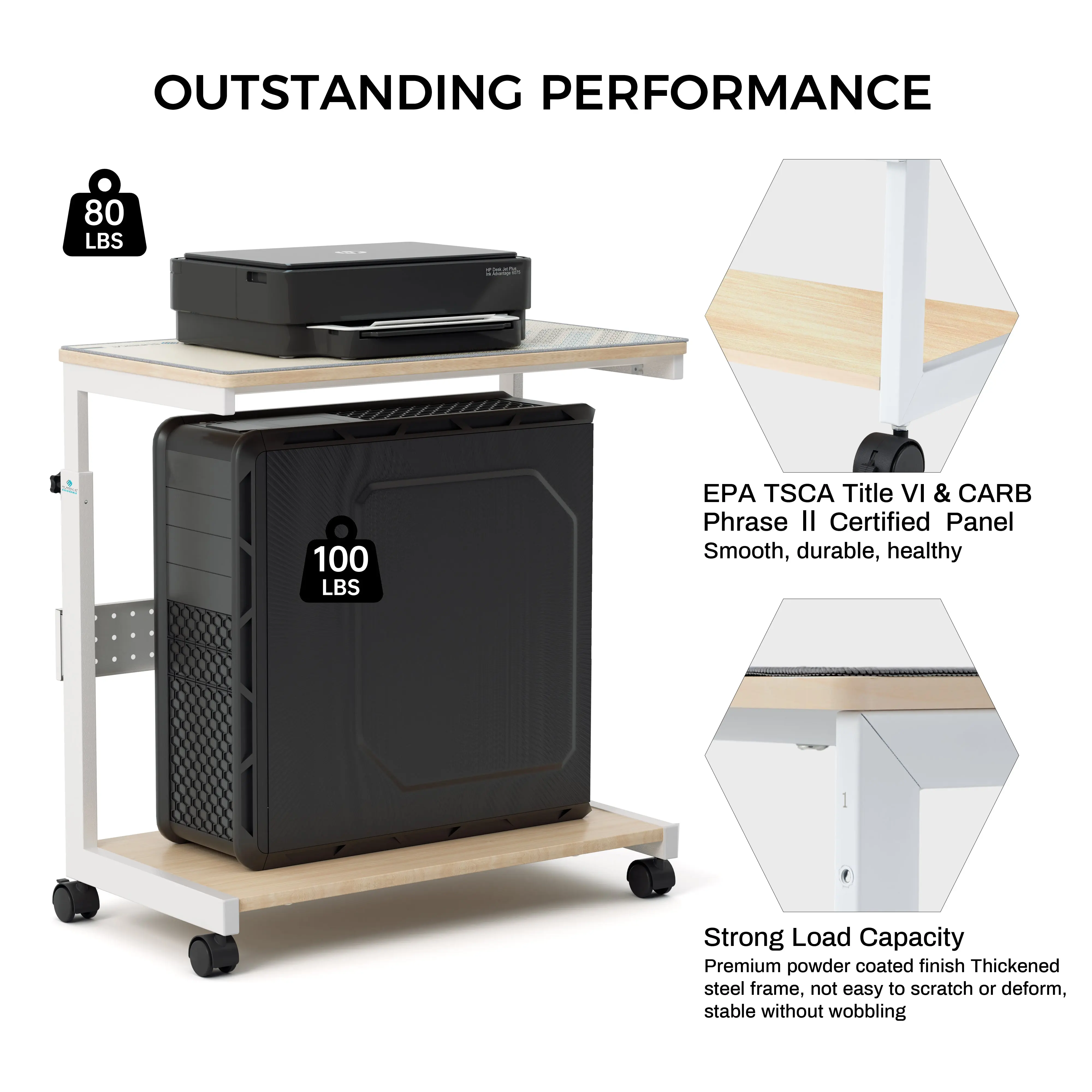 Mobile Height Adjustable CPU Cart - Image 27