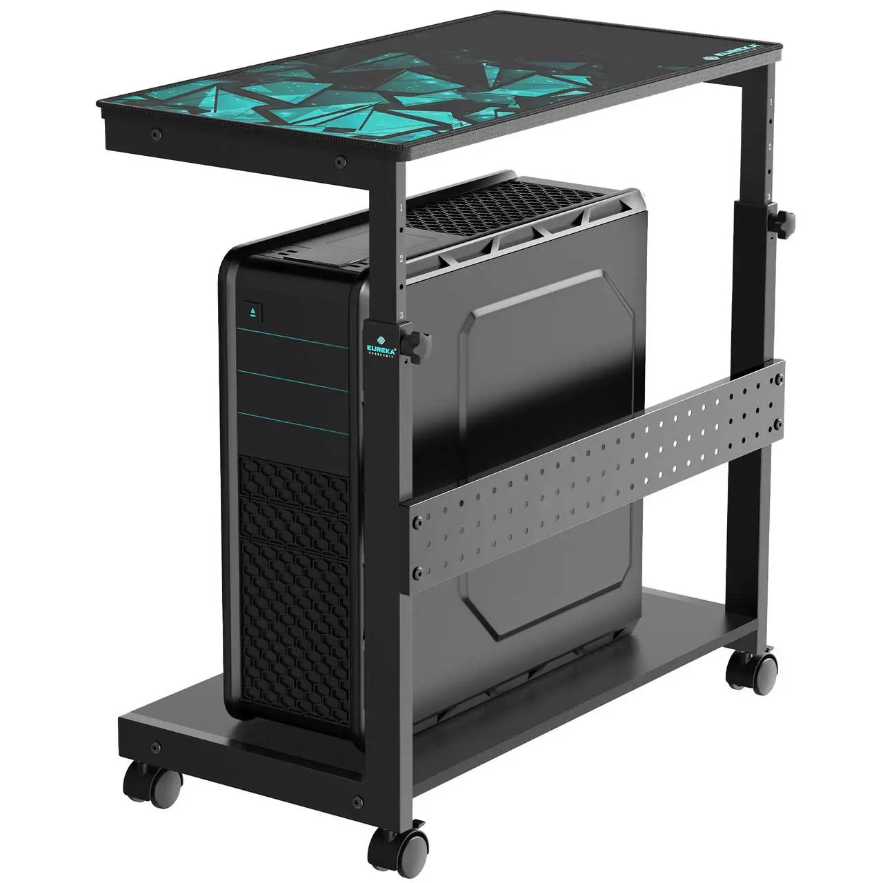 Mobile Height Adjustable CPU Cart - Image 7