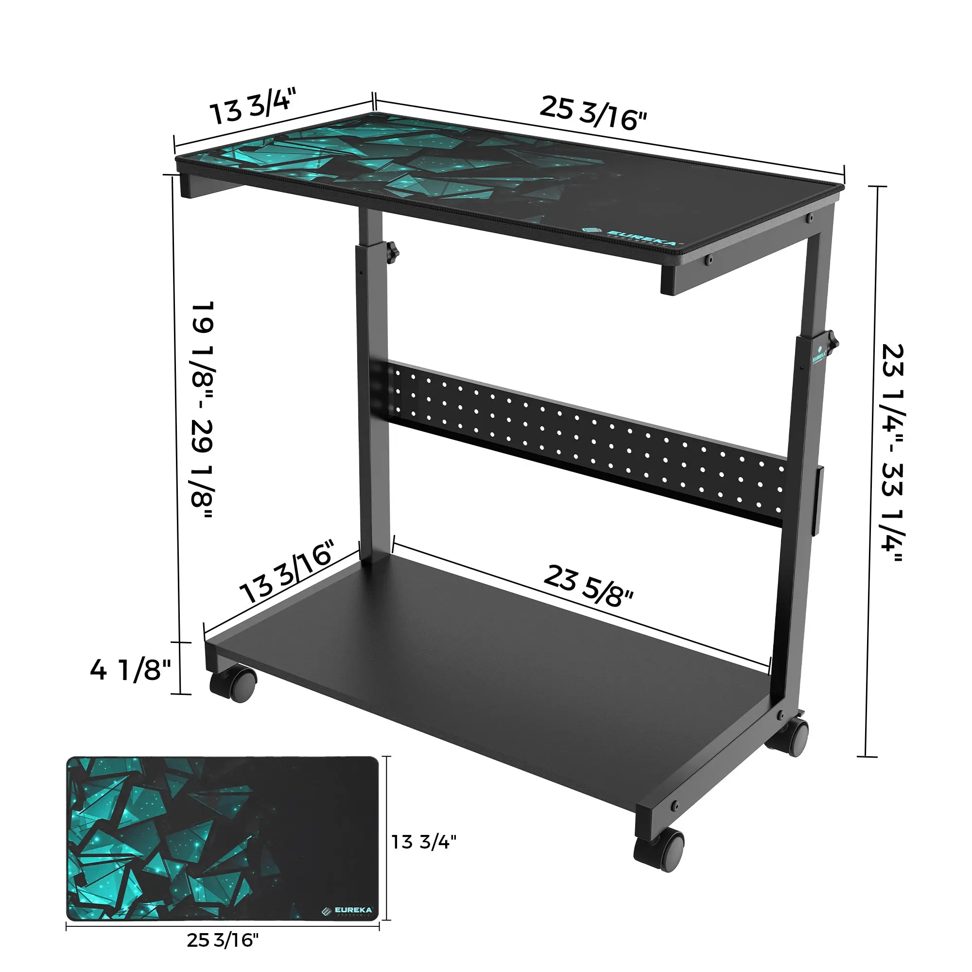 Mobile Height Adjustable CPU Cart - Image 8