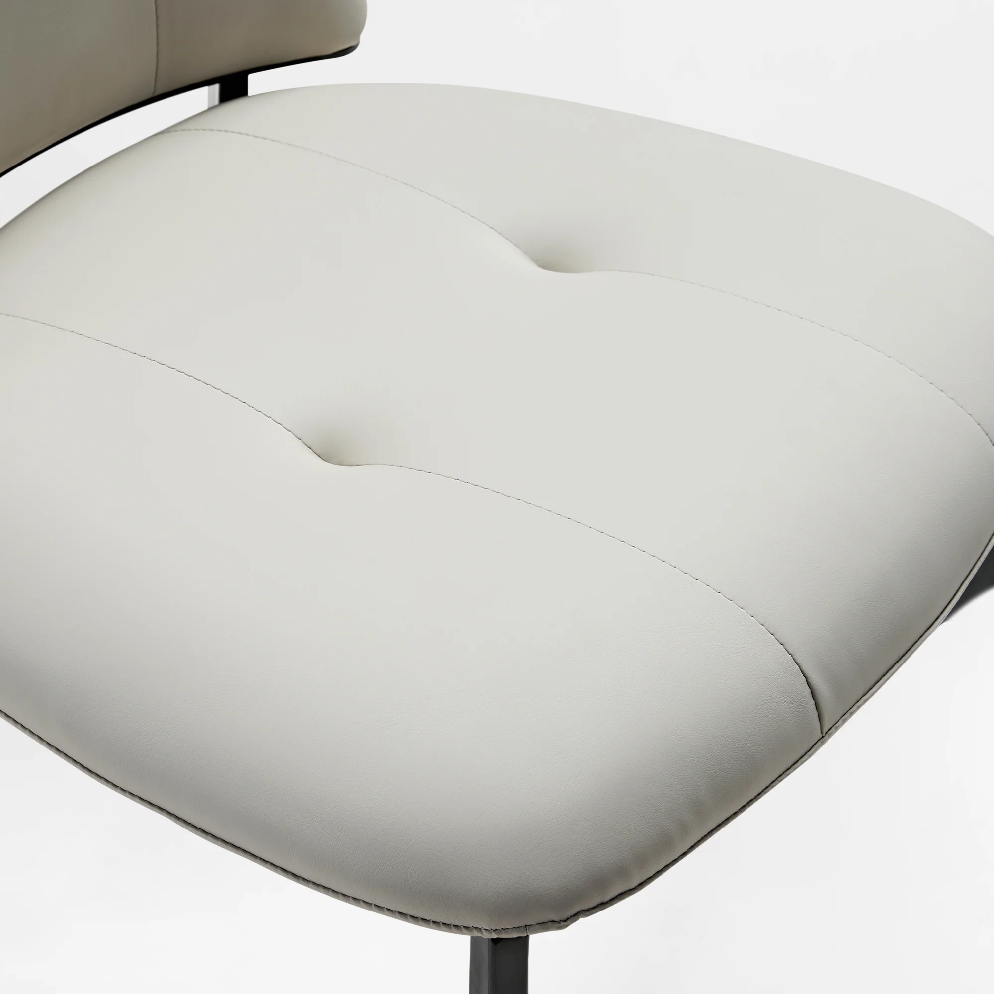 Aspen, Upholstered Dining Side Chairs Set of 2,  Indigo Blue& Off-White - Image 10