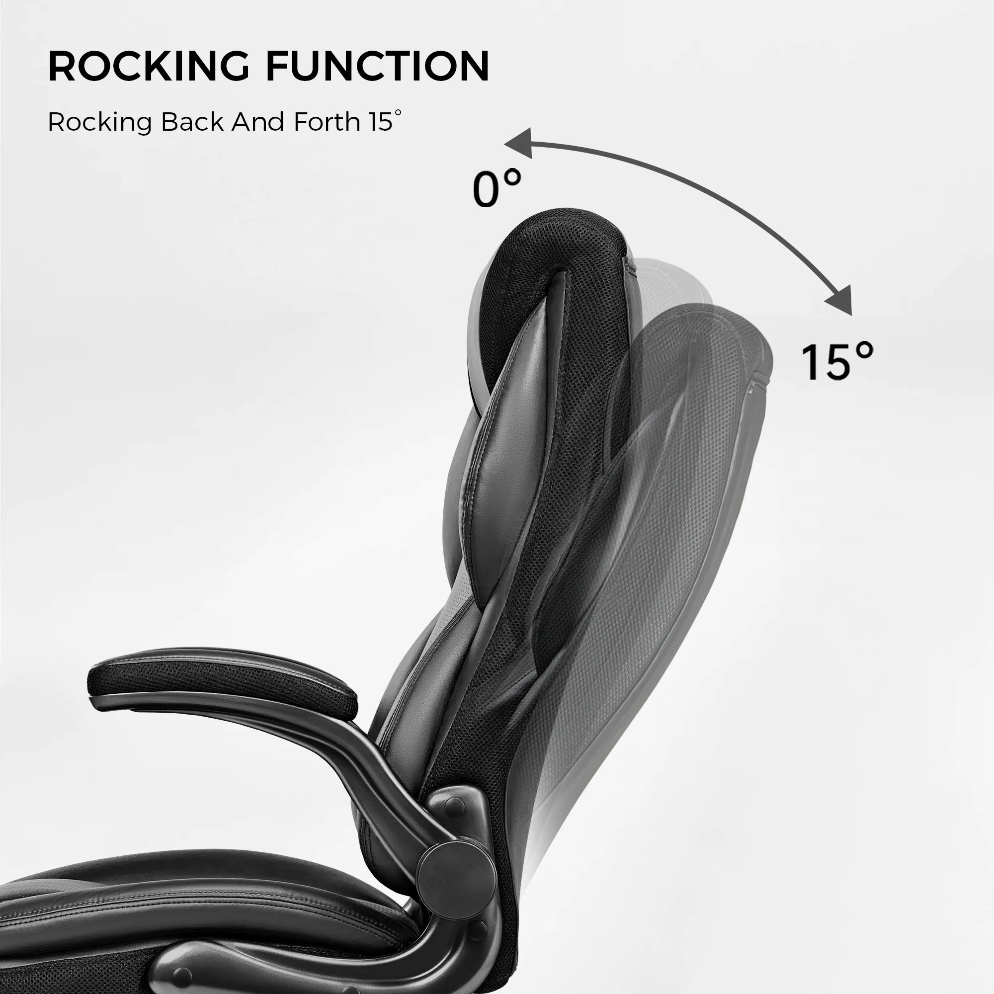 Galene, Faux Leather Office Chair - Image 24