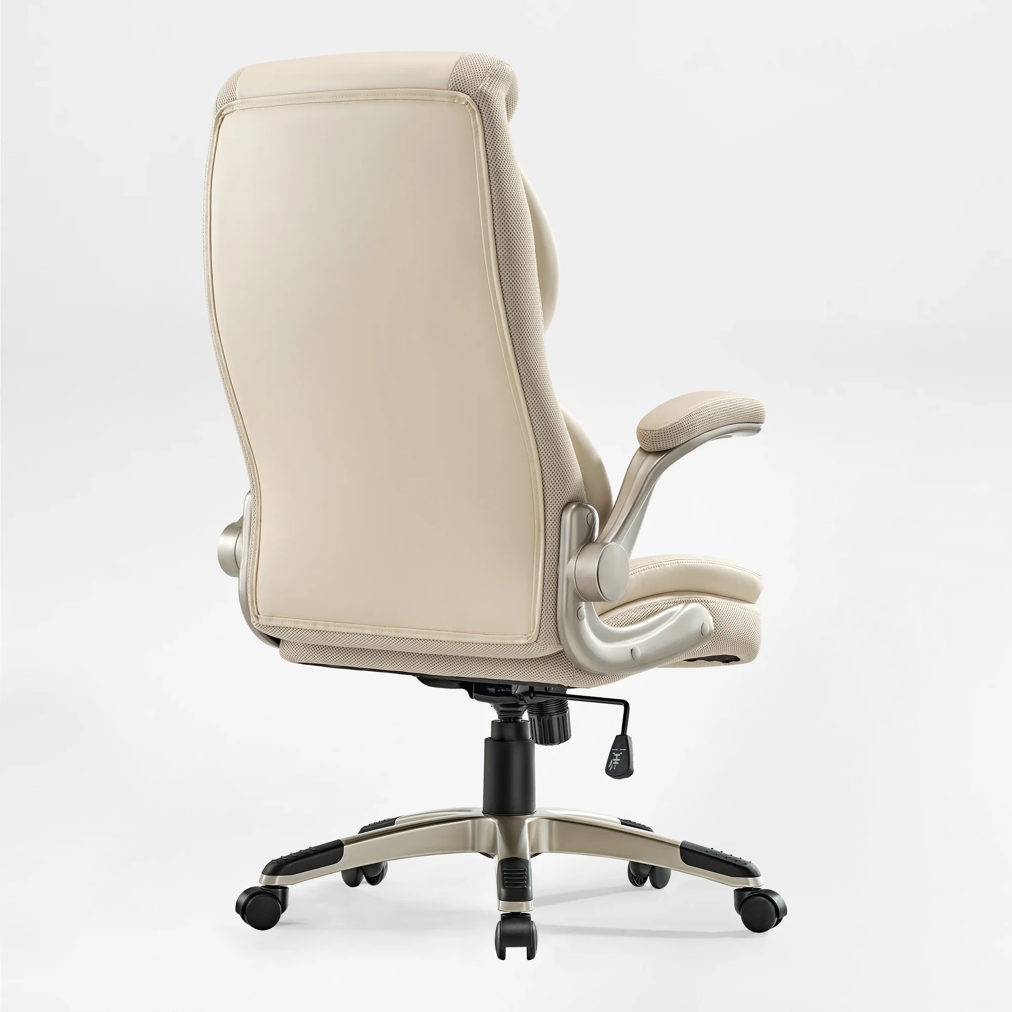 Galene, Faux Leather Office Chair - Image 3