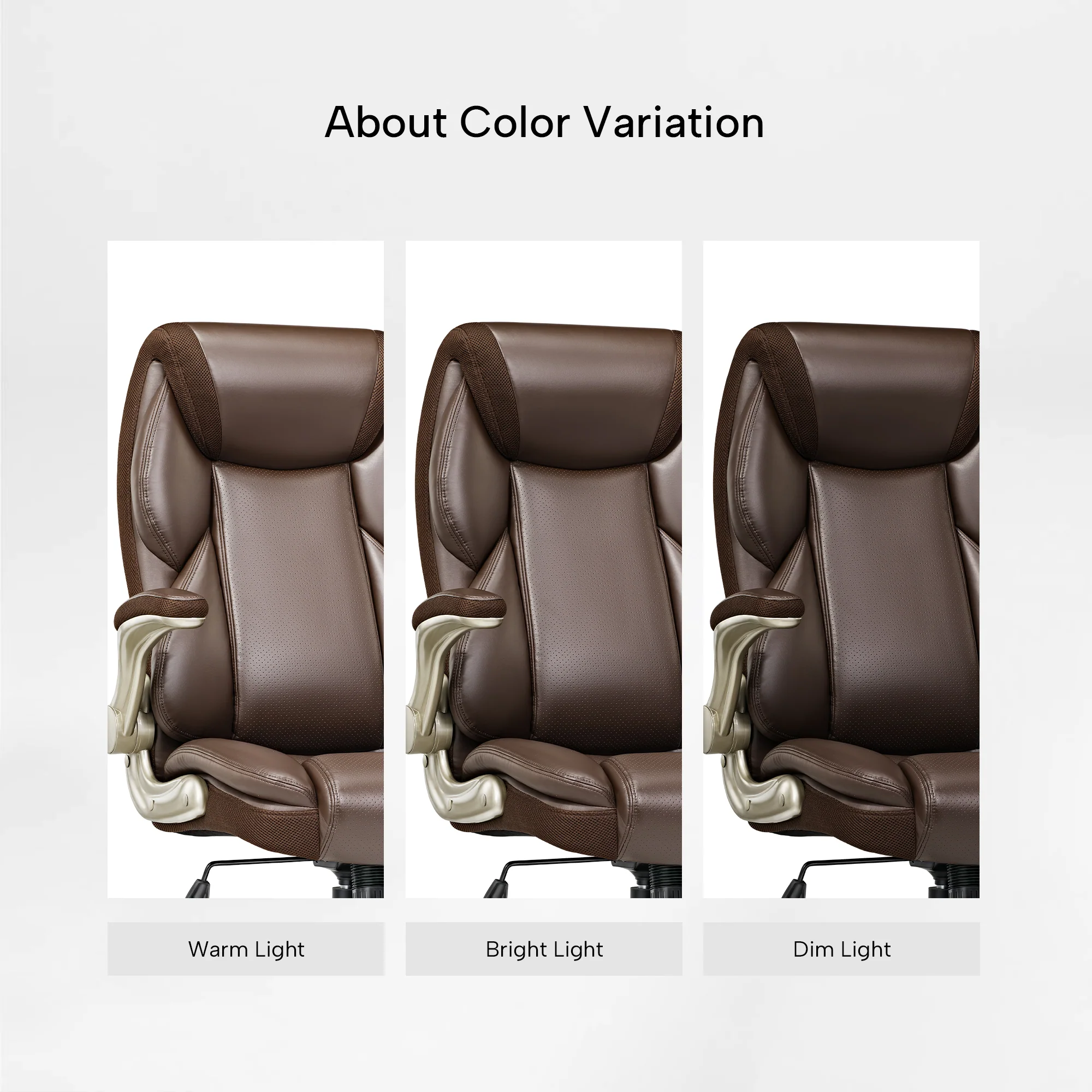 Galene, Faux Leather Office Chair - Image 45