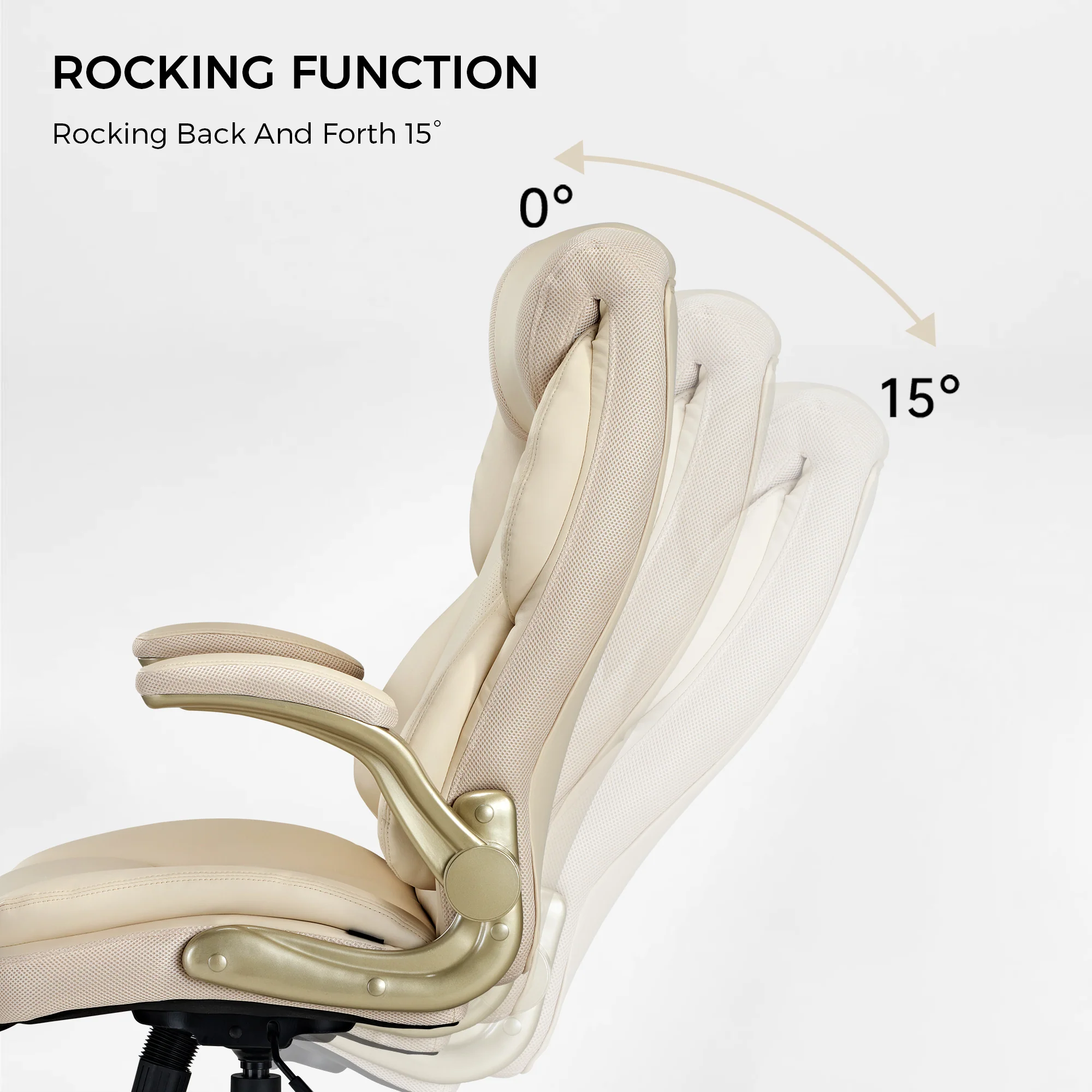 Galene, Faux Leather Office Chair - Image 55