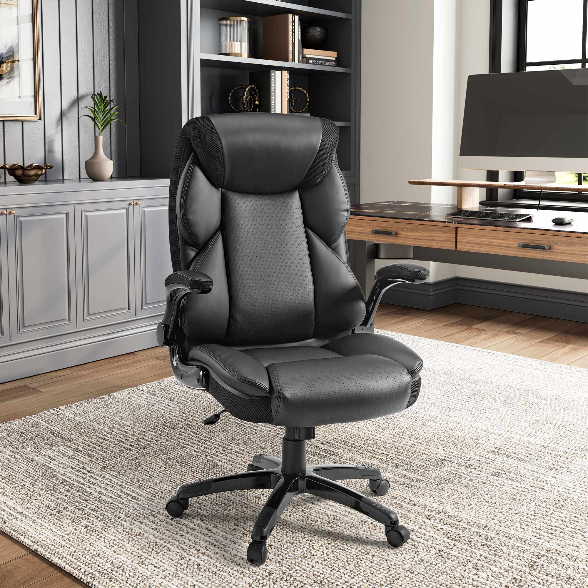 Galene, Faux Leather Office Chair - Image 61