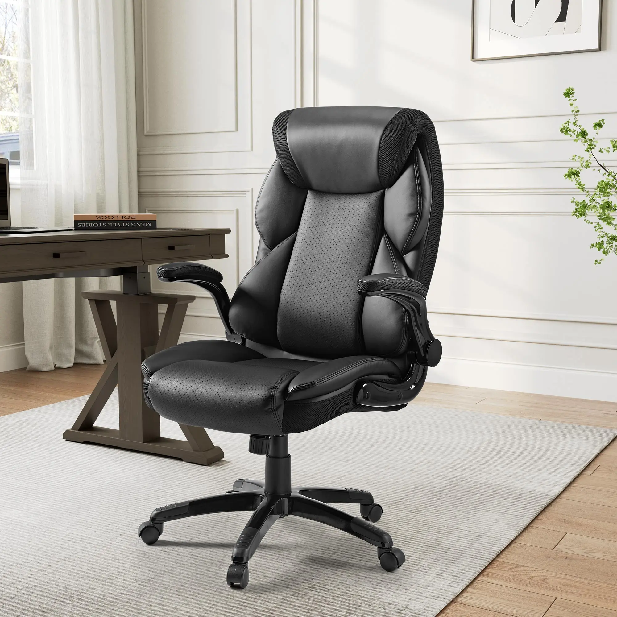 Galene, Faux Leather Office Chair - Image 64