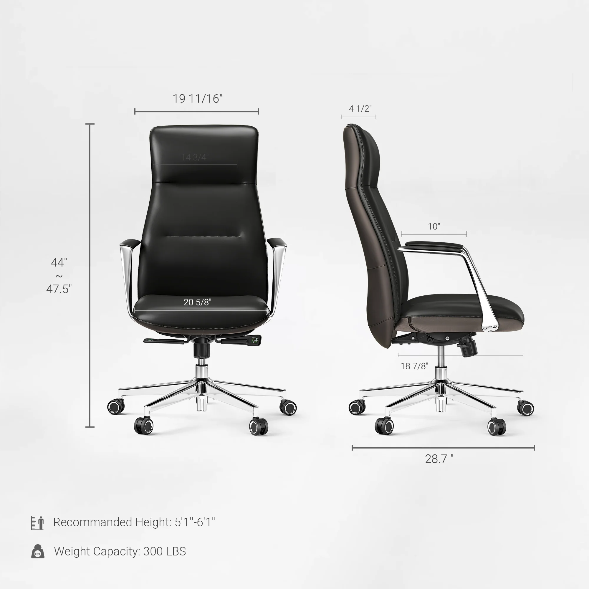 Royal Slim, Executive Office Chair - Image 37