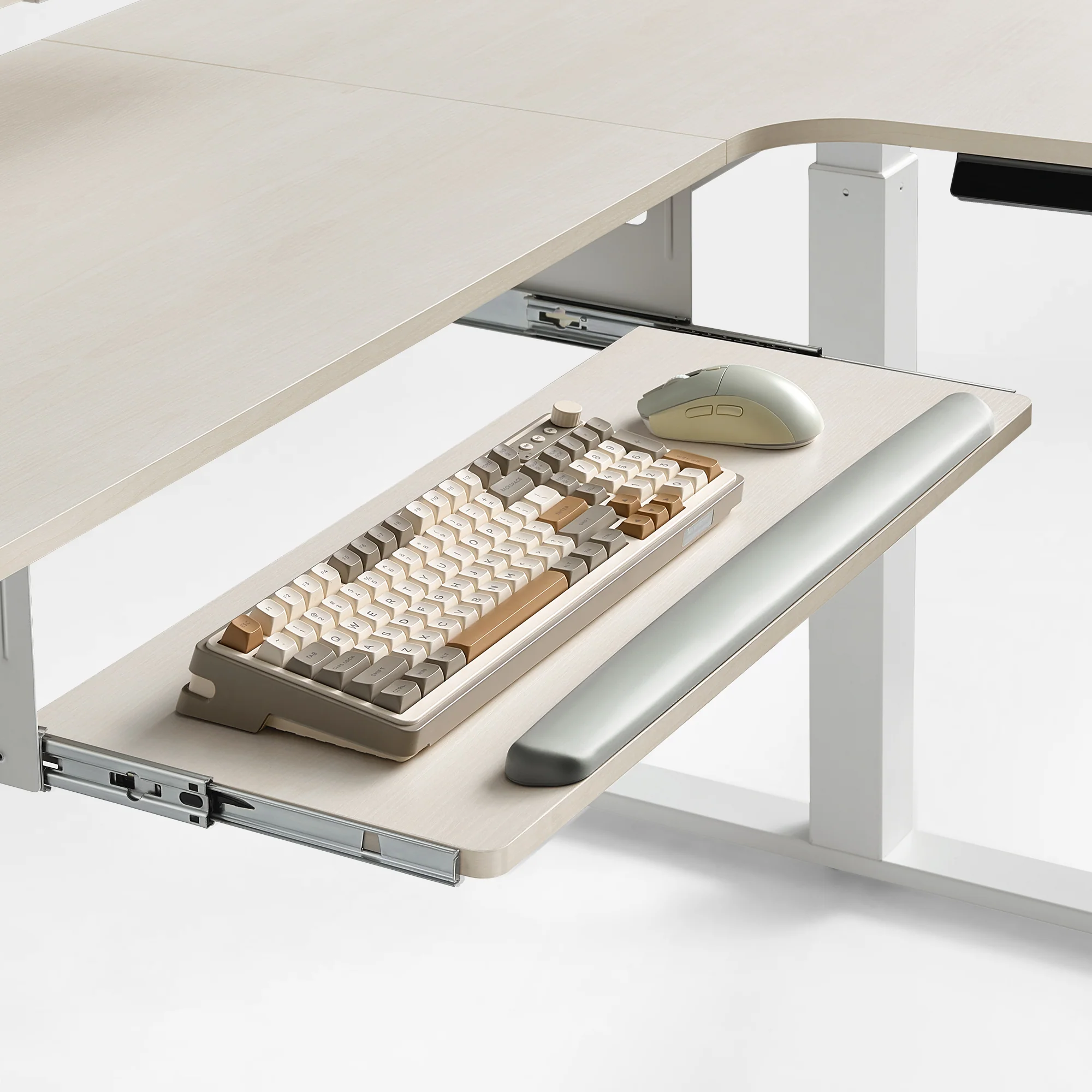 L-Shaped Standing Desk with Accessories Set (60"x23") - Image 106