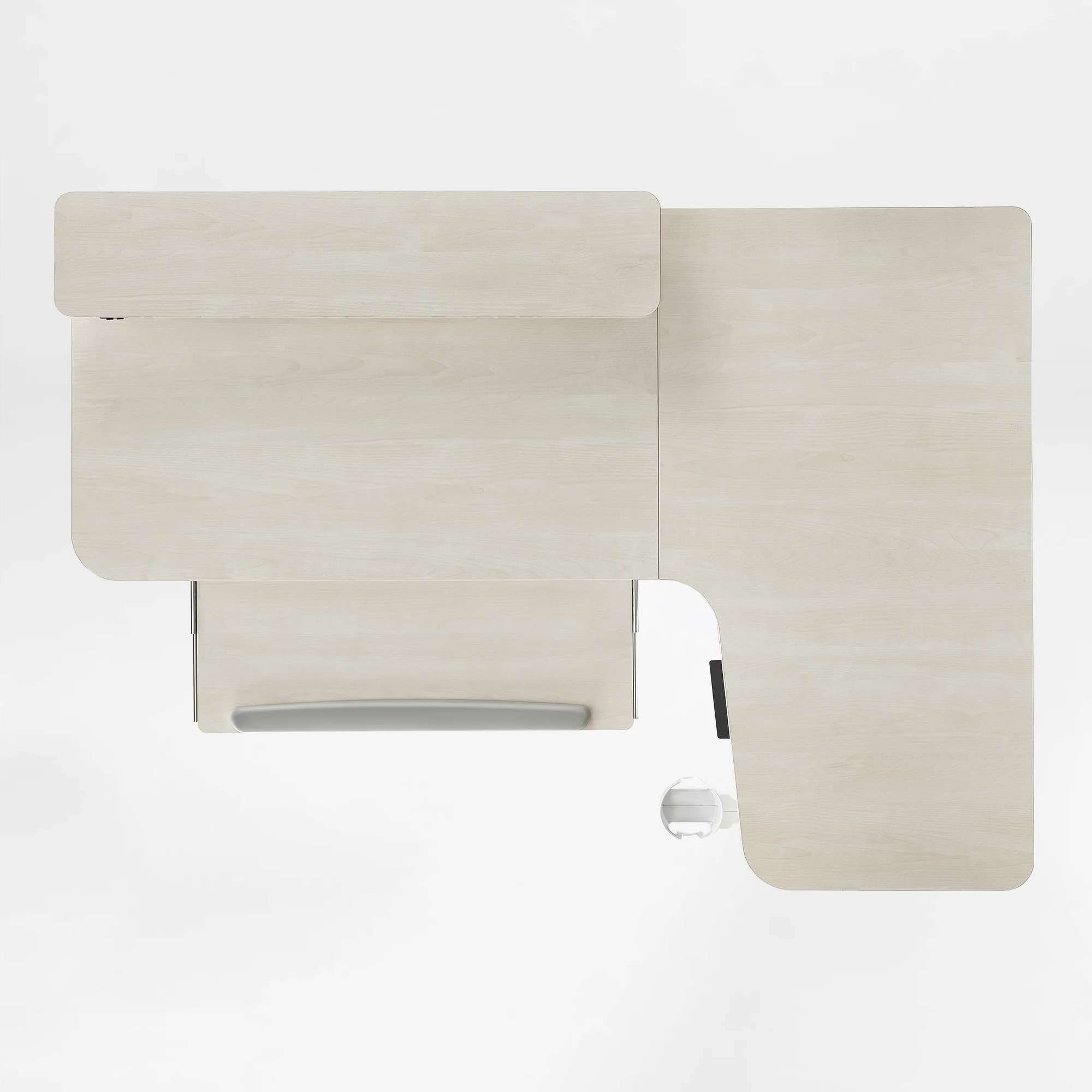 L-Shaped Standing Desk with Accessories Set (60"x23") - Image 109