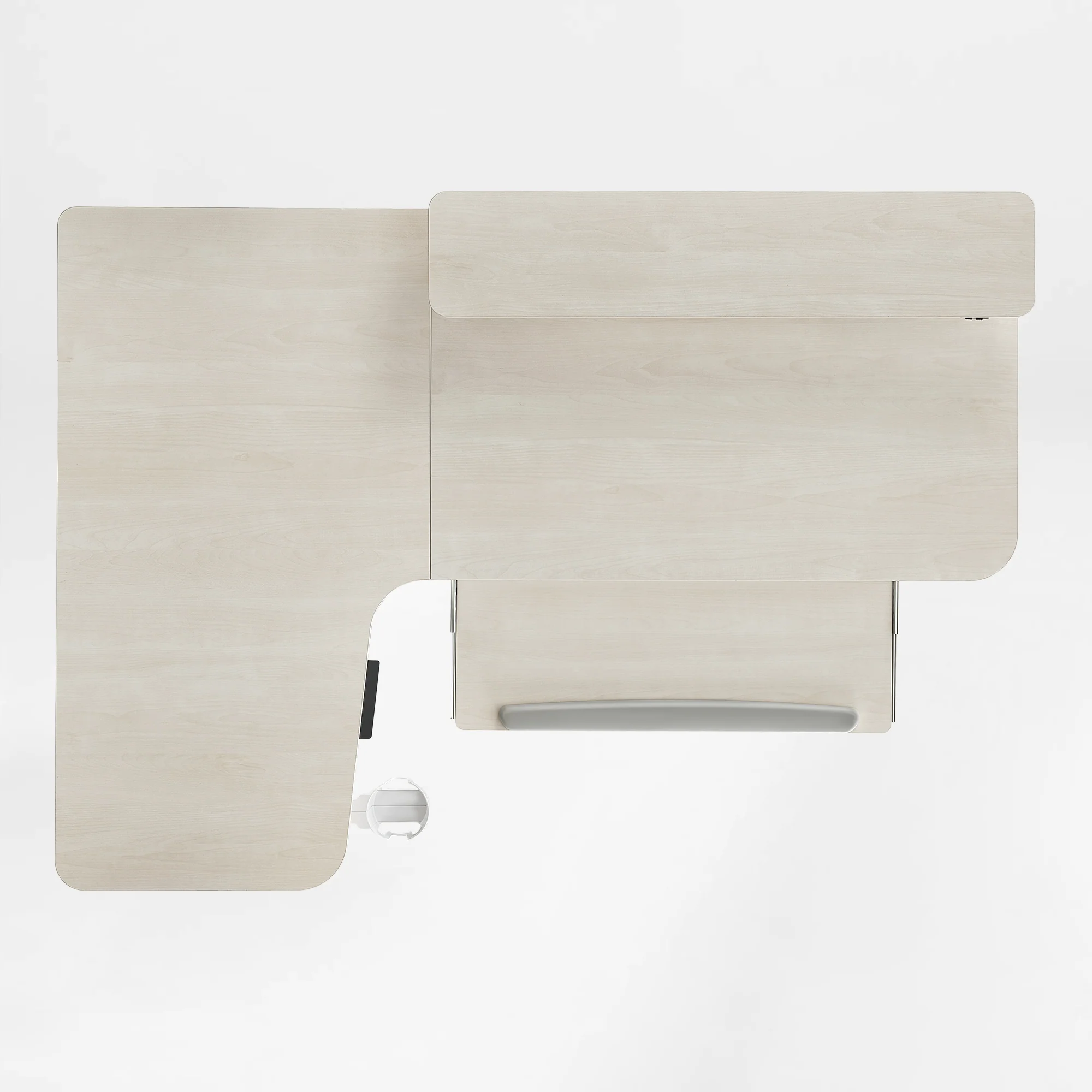 L-Shaped Standing Desk with Accessories Set (60"x23") - Image 11