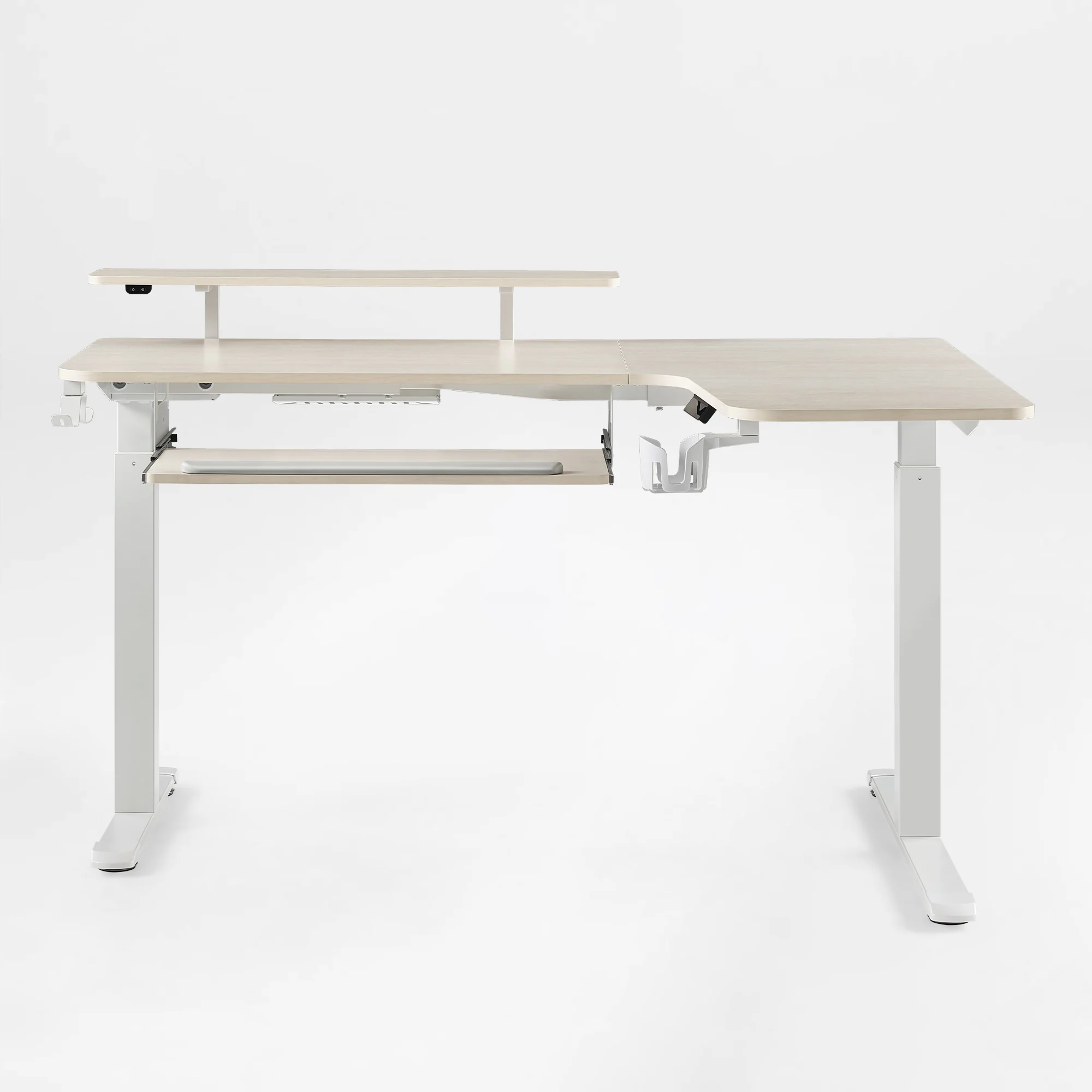 L-Shaped Standing Desk with Accessories Set (60"x23") - Image 110