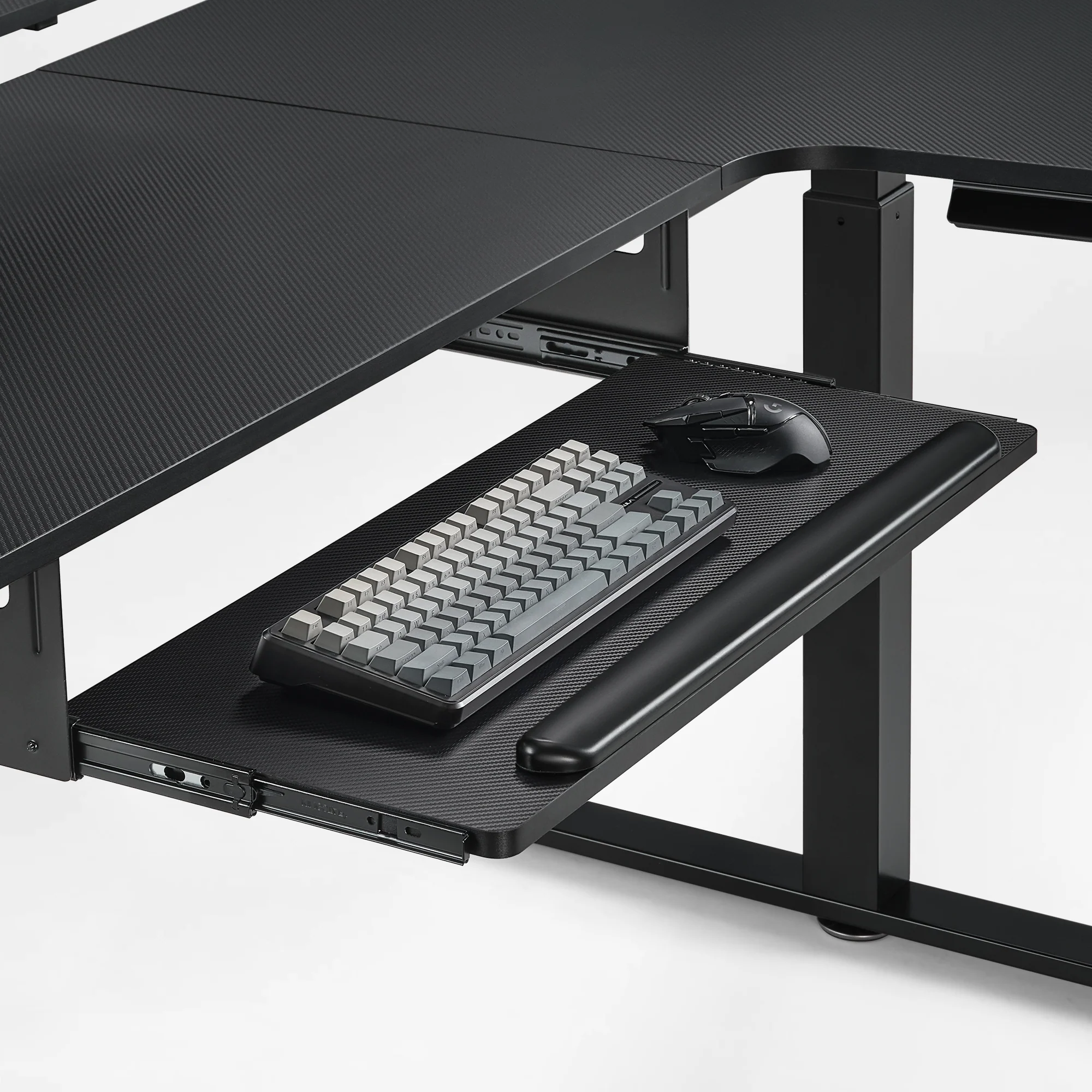 L-Shaped Standing Desk with Accessories Set (60"x23") - Image 119