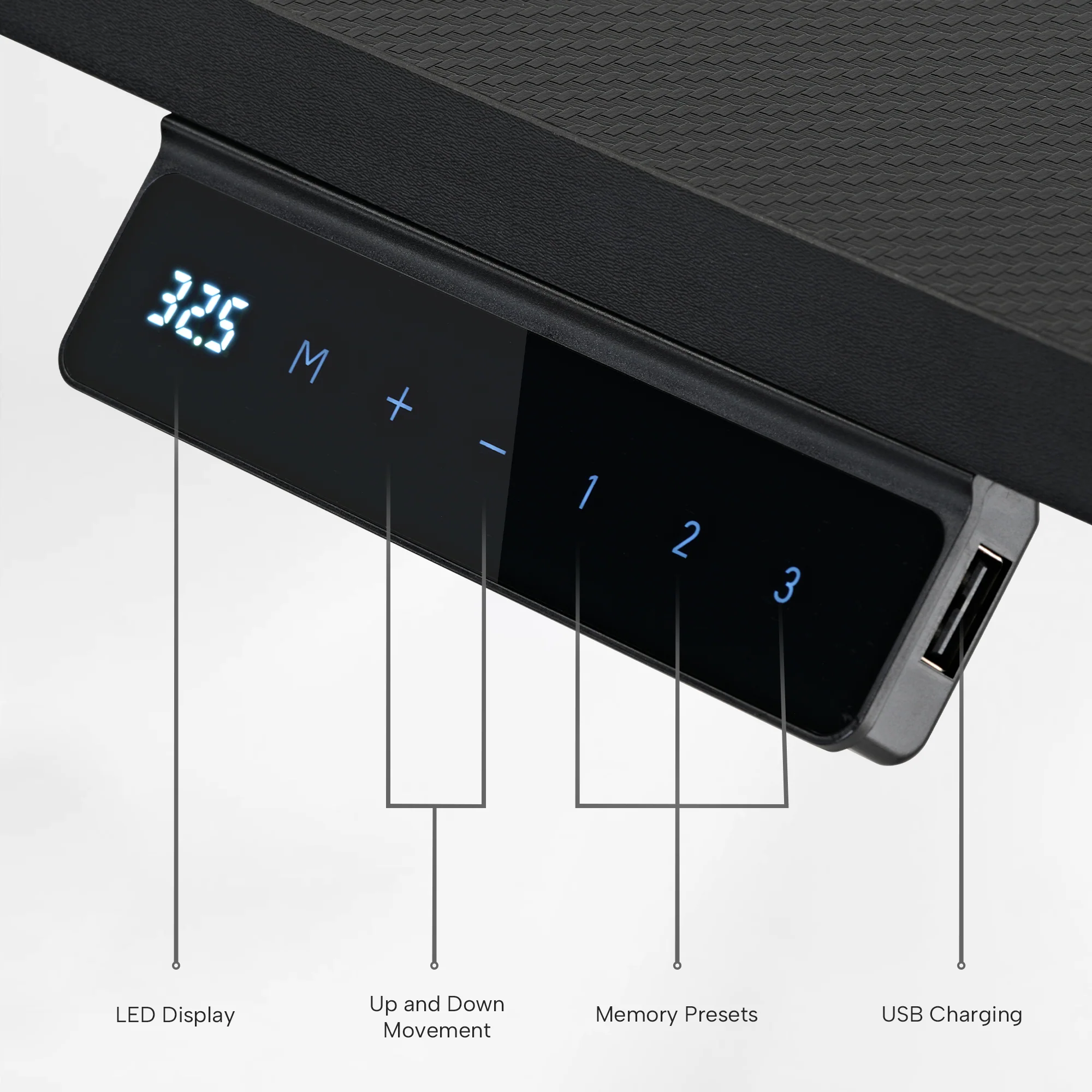 L-Shaped Standing Desk with Accessories Set (60"x23") - Image 121