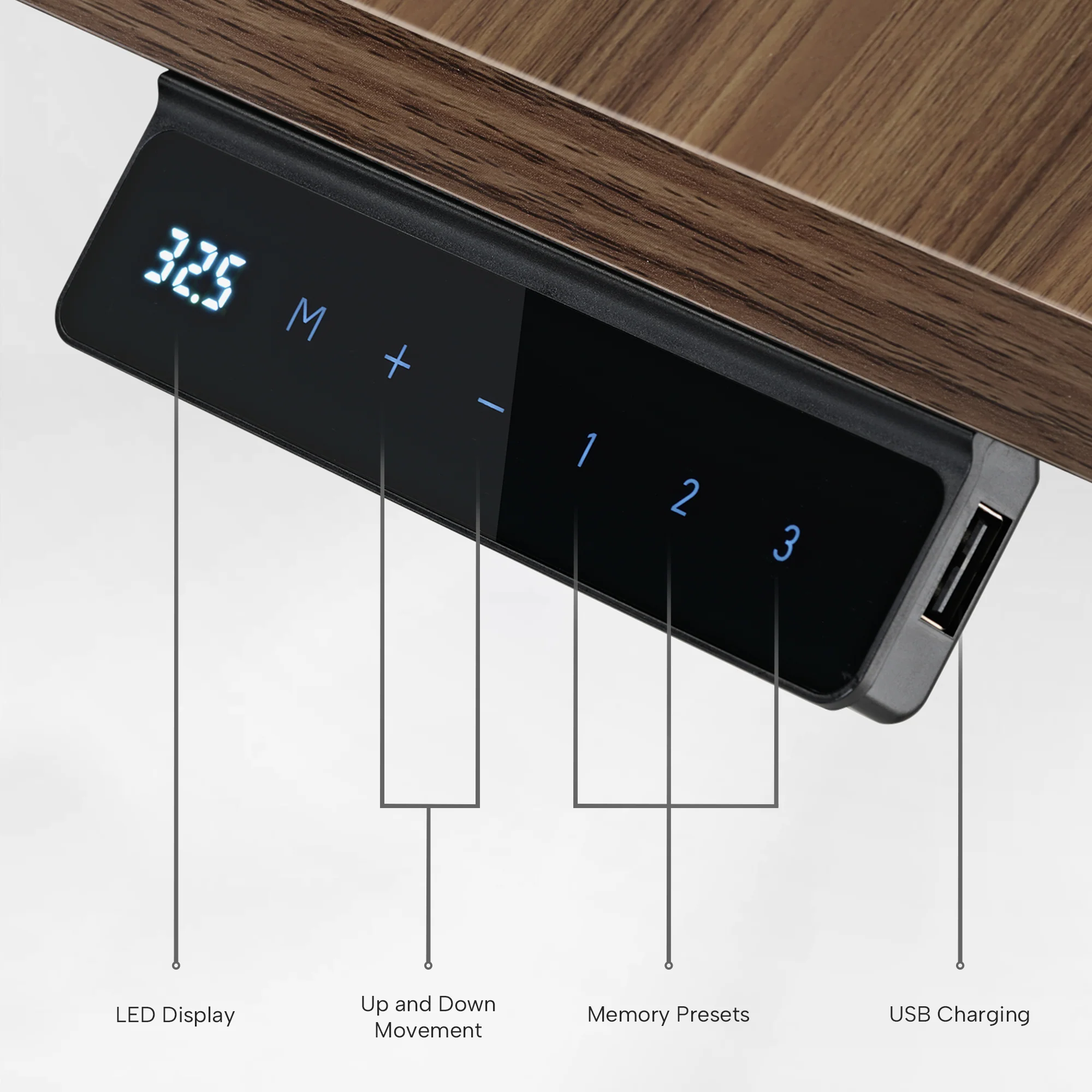 L-Shaped Standing Desk with Accessories Set (60"x23") - Image 136