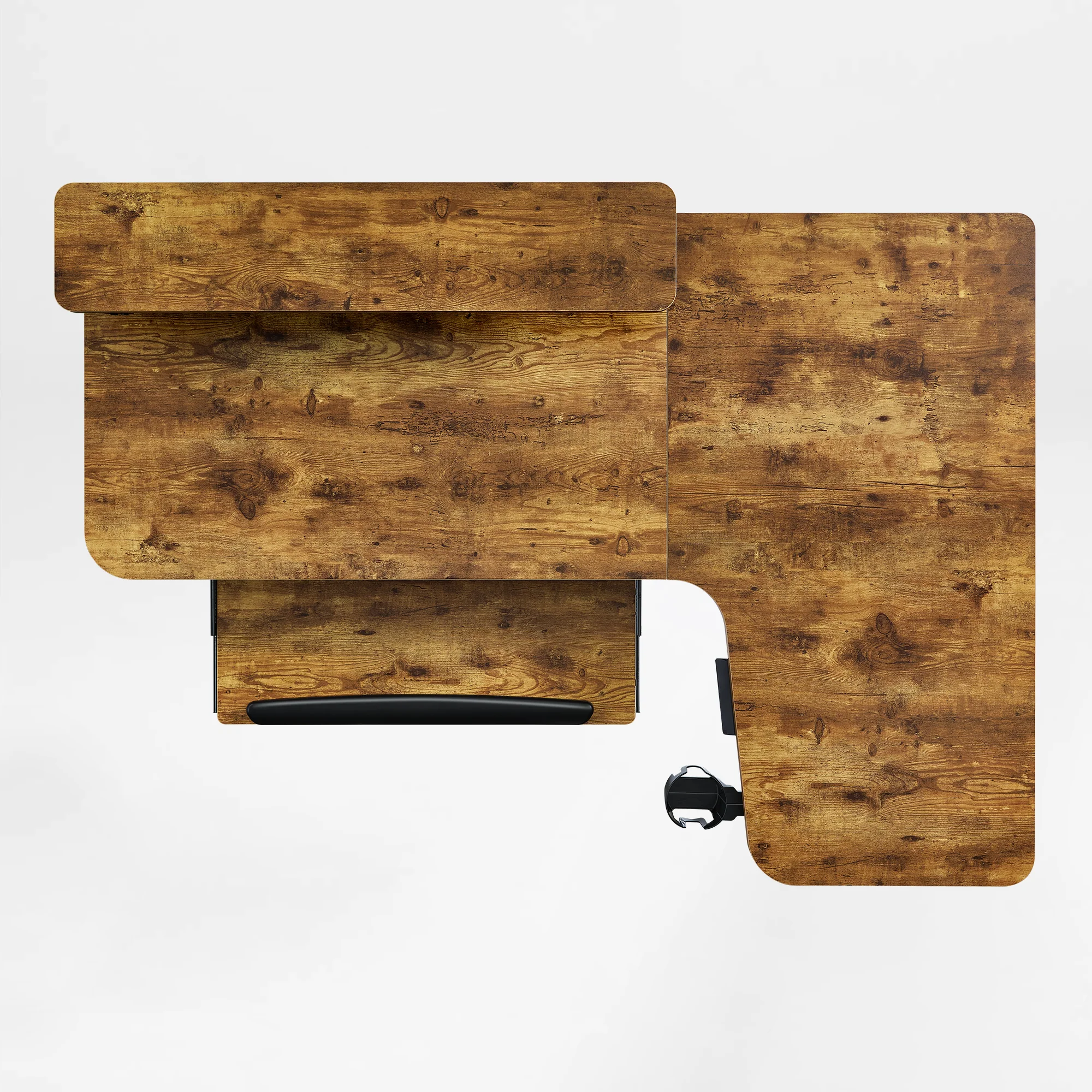 L-Shaped Standing Desk with Accessories Set (60"x23") - Image 151