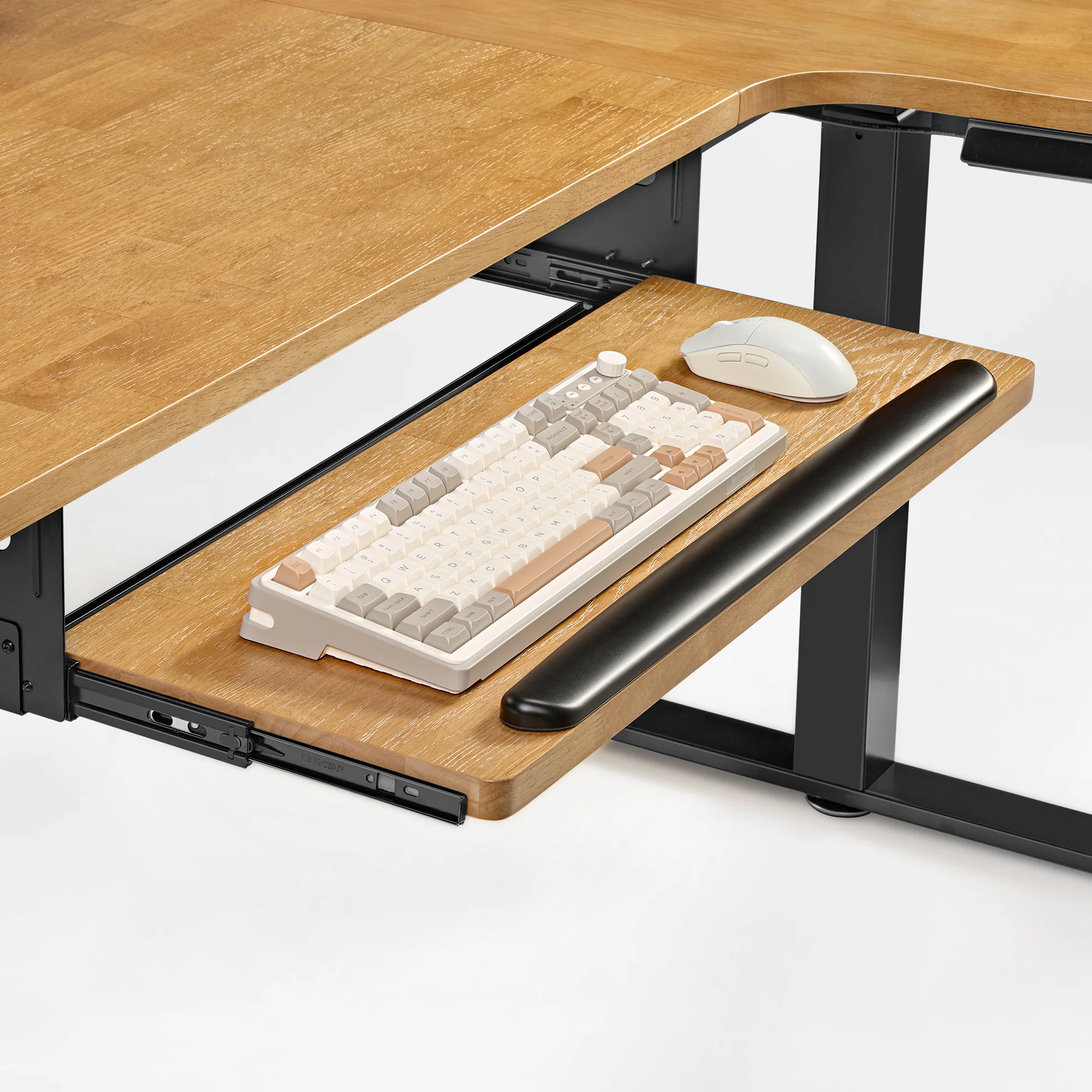 L-Shaped Standing Desk with Accessories Set (60"x23") - Image 160