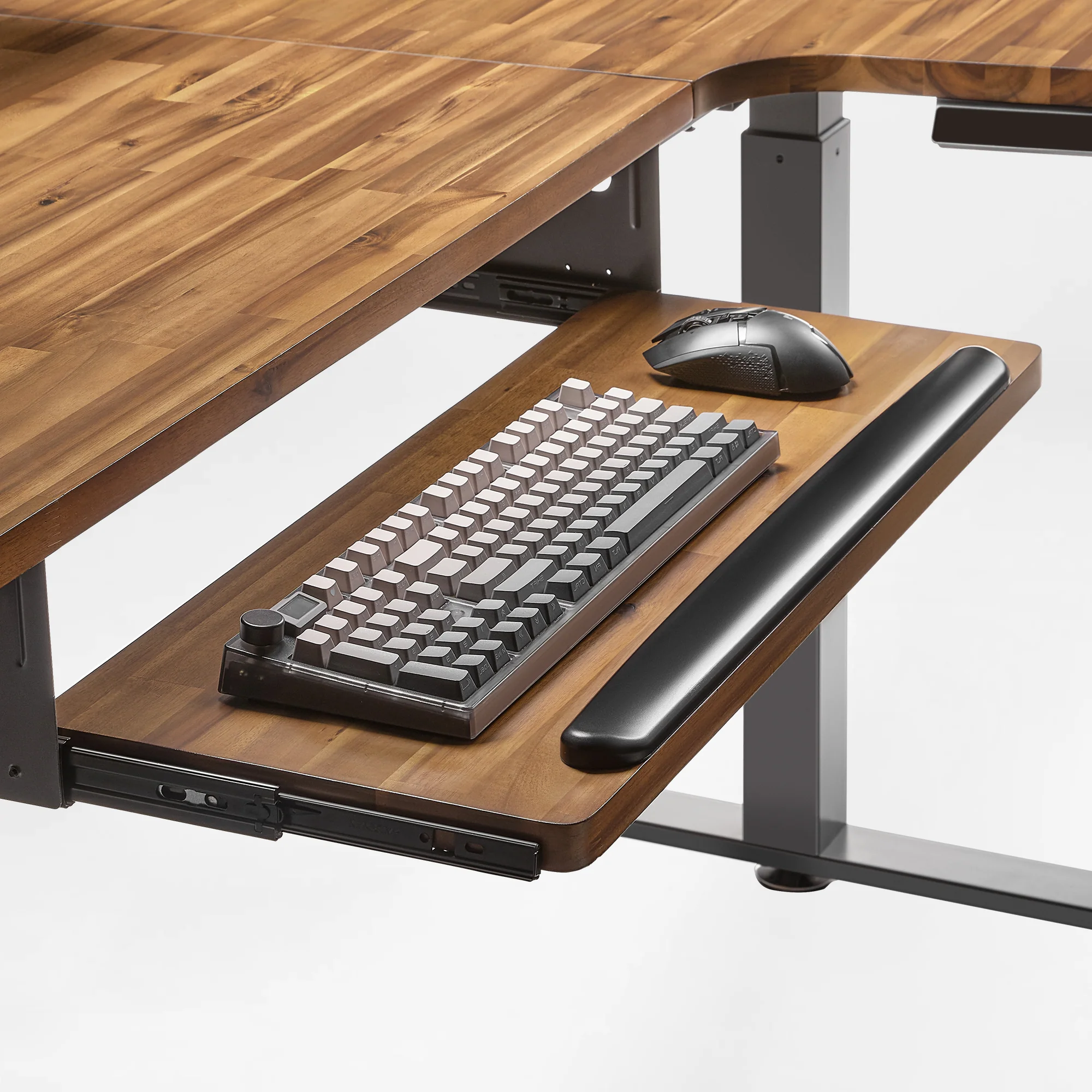 L-Shaped Standing Desk with Accessories Set (60"x23") - Image 188