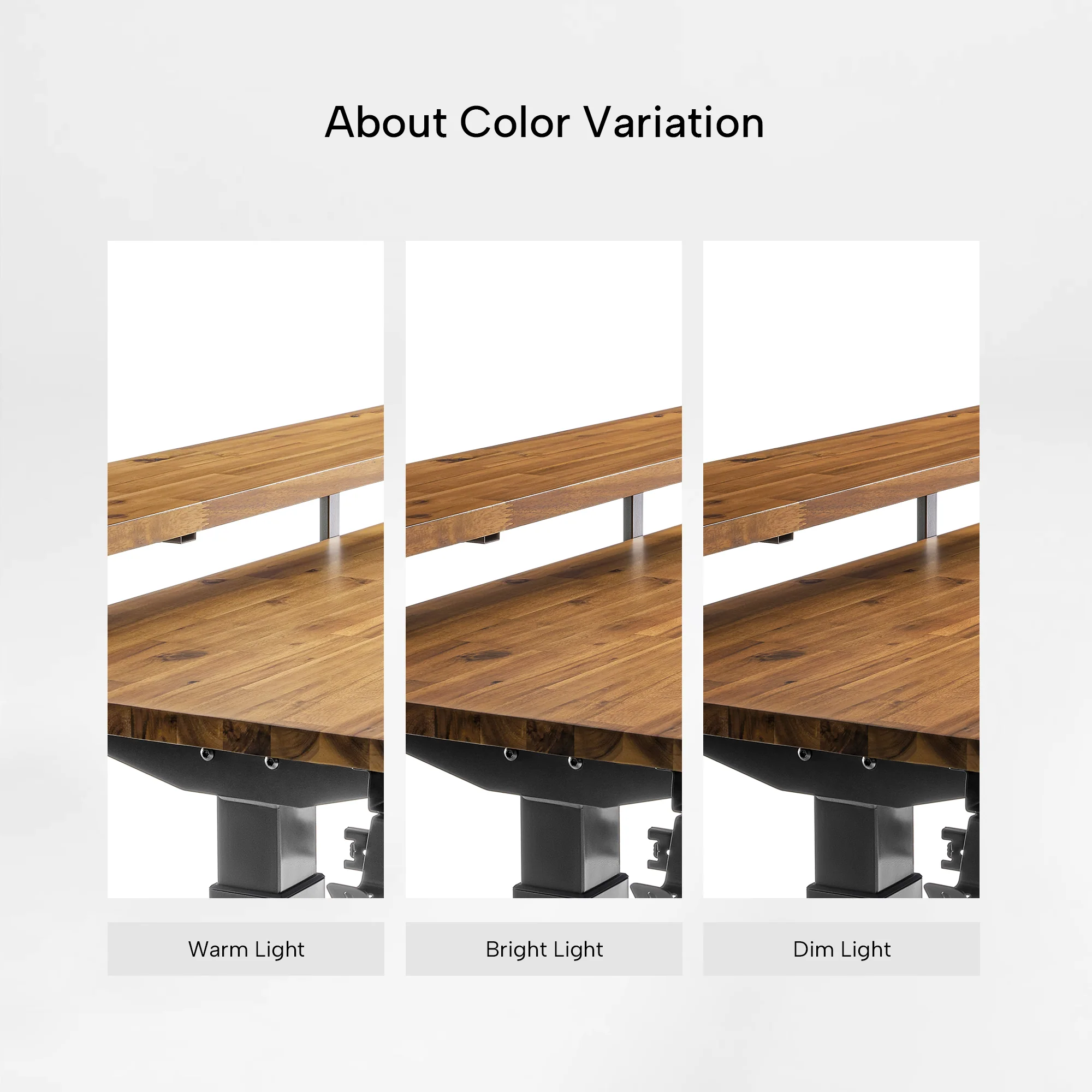 L-Shaped Standing Desk with Accessories Set (60"x23") - Image 196