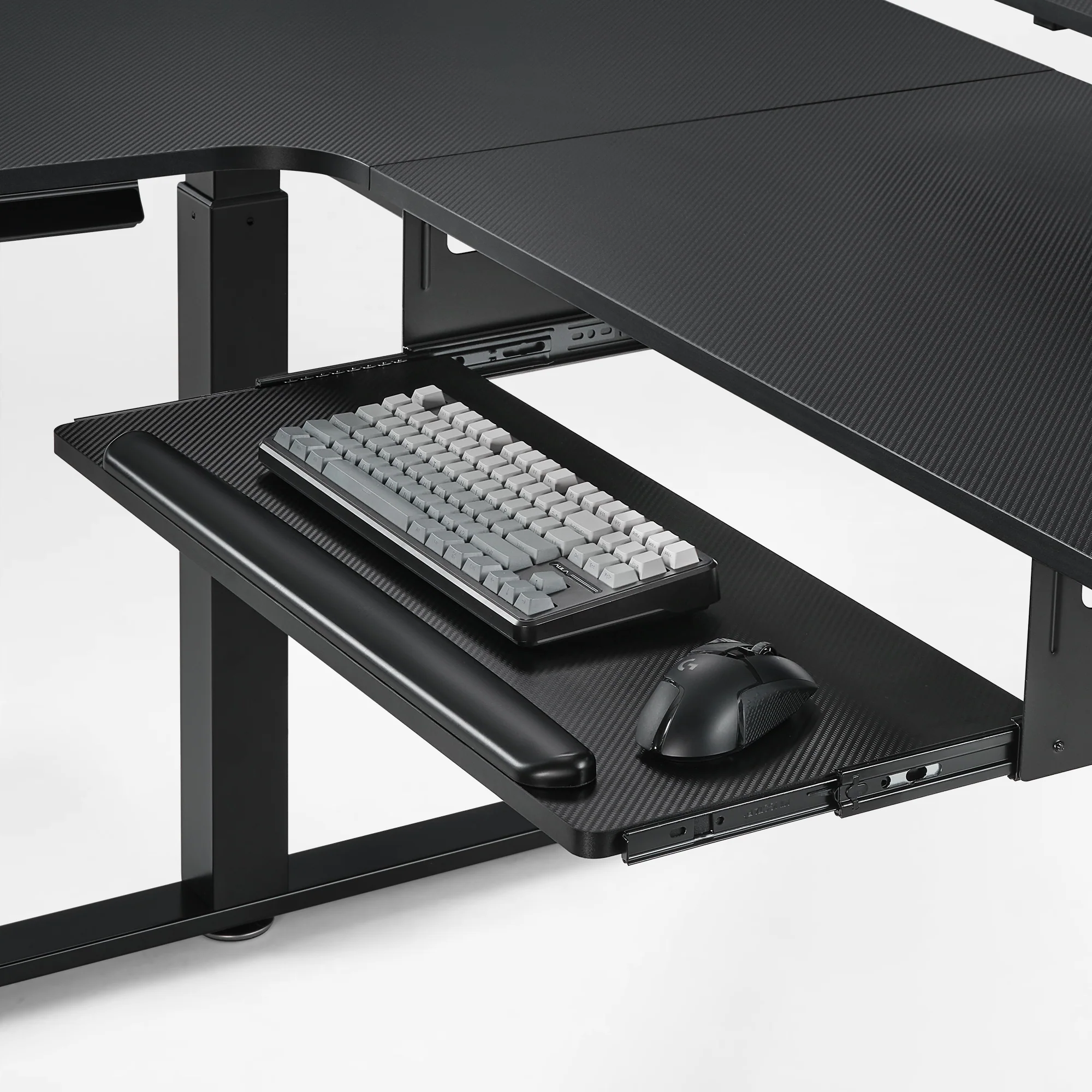 L-Shaped Standing Desk with Accessories Set (60"x23") - Image 23