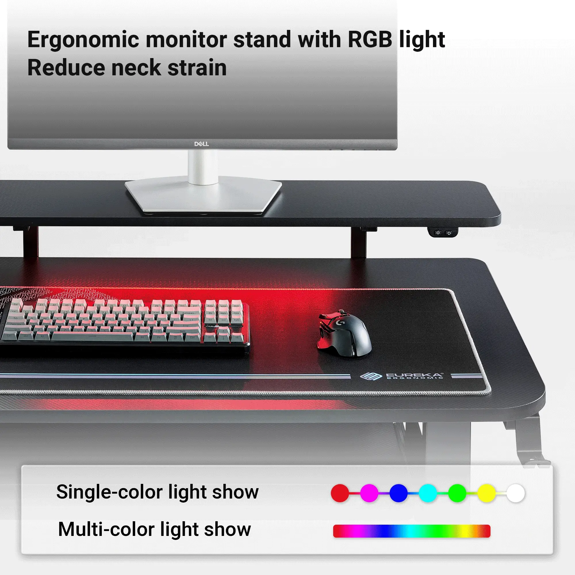 L-Shaped Standing Desk with Accessories Set (60"x23") - Image 24