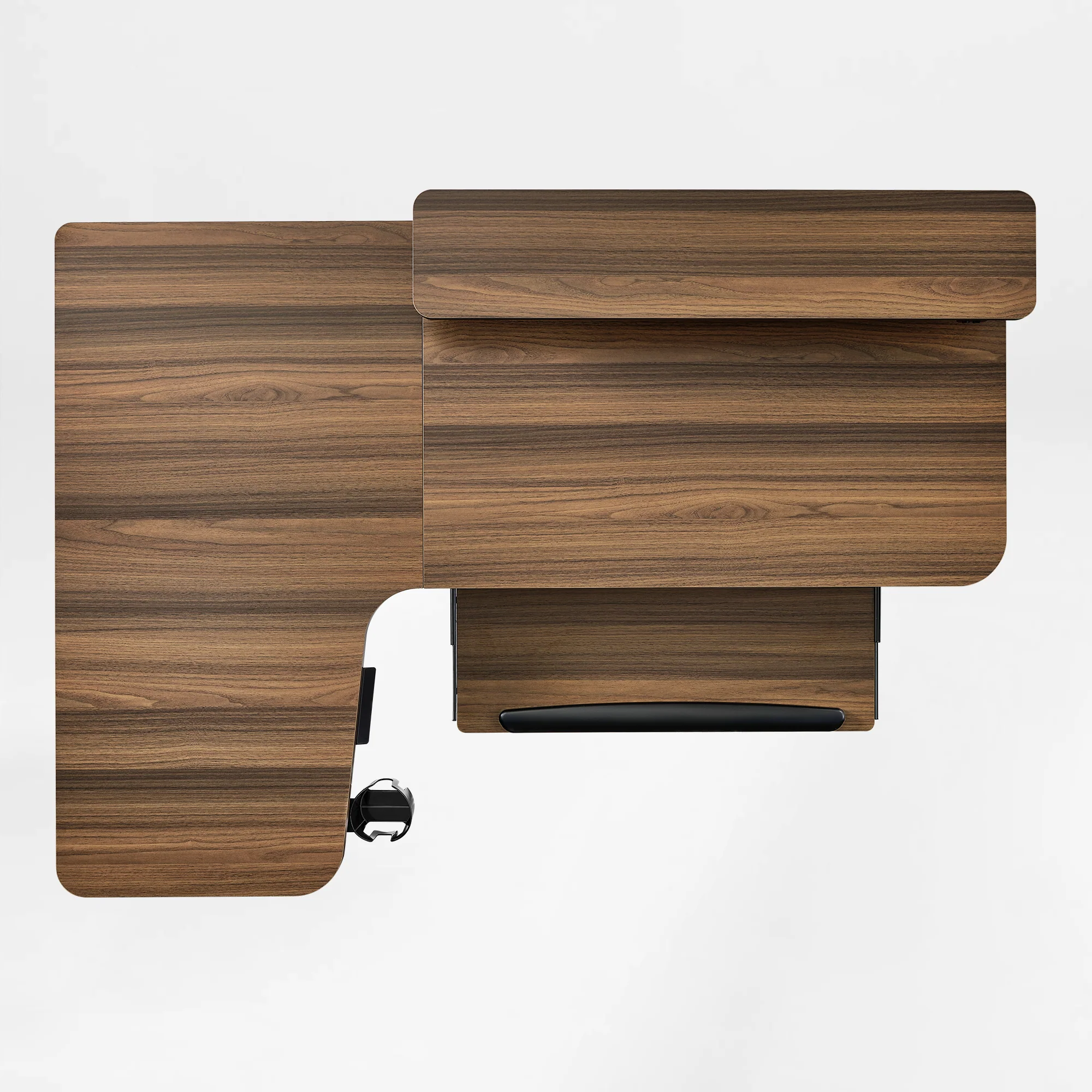 L-Shaped Standing Desk with Accessories Set (60"x23") - Image 41