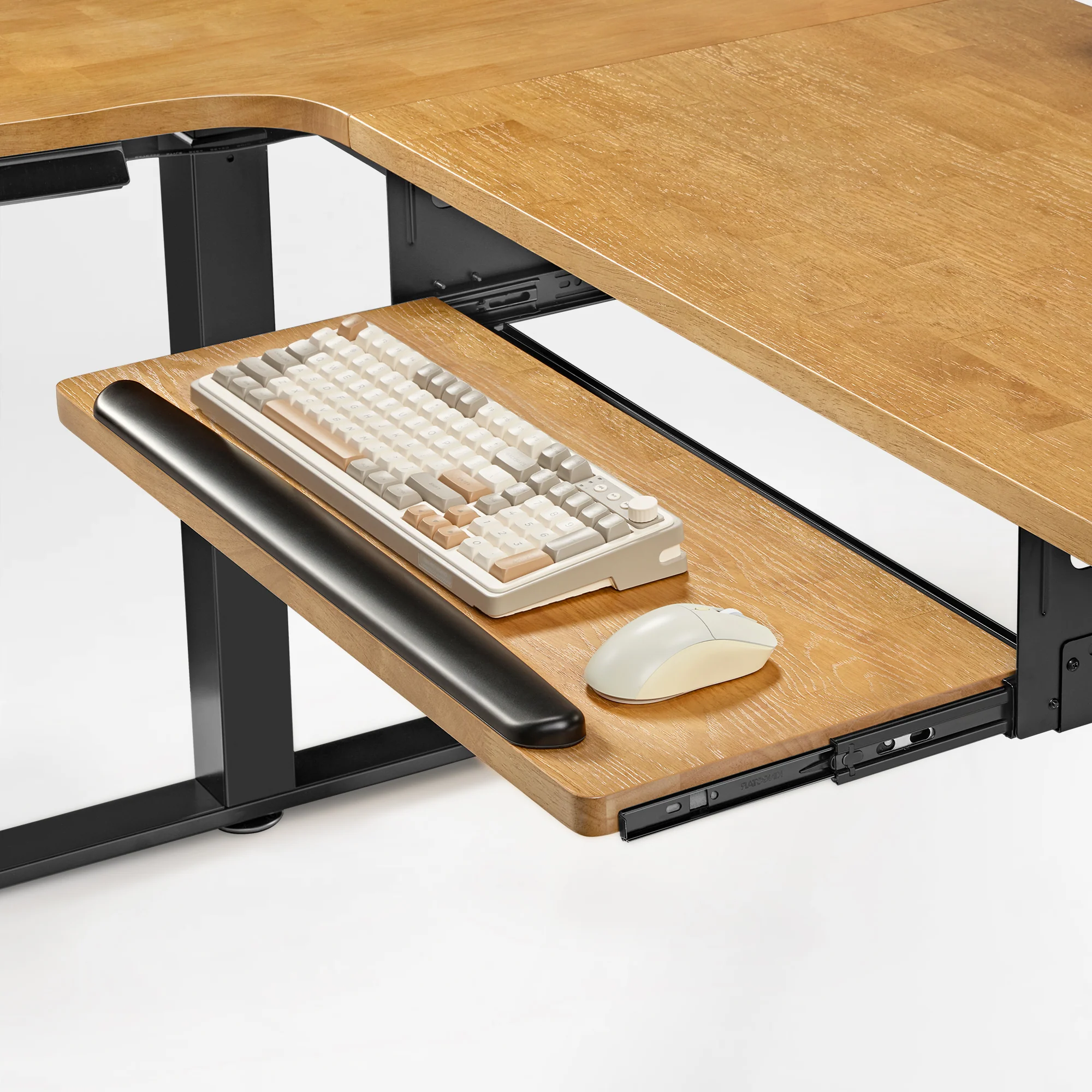 L-Shaped Standing Desk with Accessories Set (60"x23") - Image 66