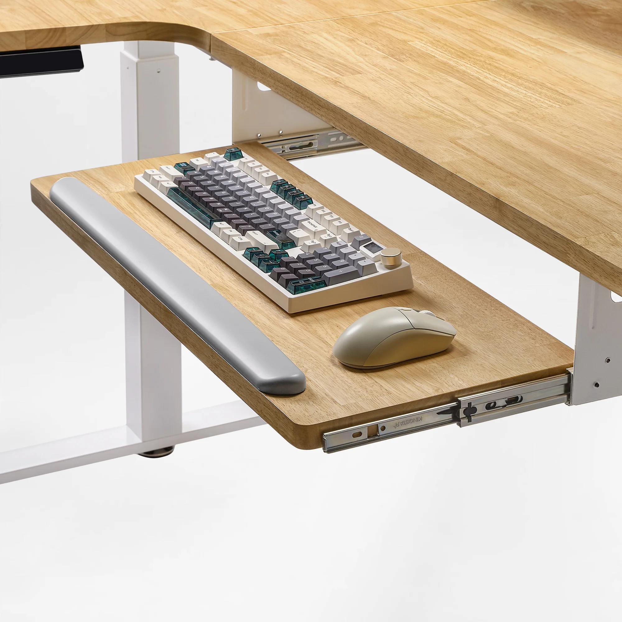 L-Shaped Standing Desk with Accessories Set (60"x23") - Image 79