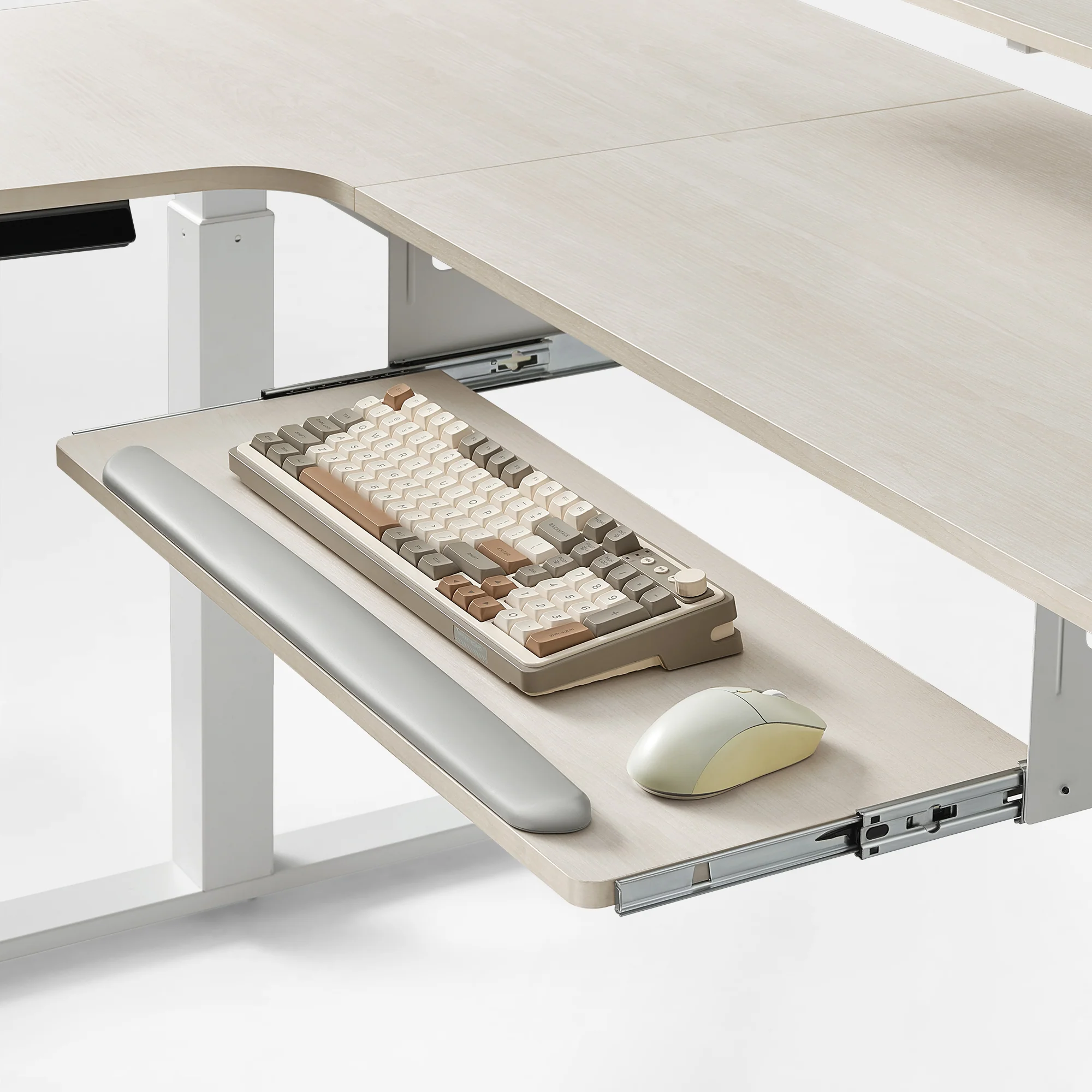 L-Shaped Standing Desk with Accessories Set (60"x23") - Image 8