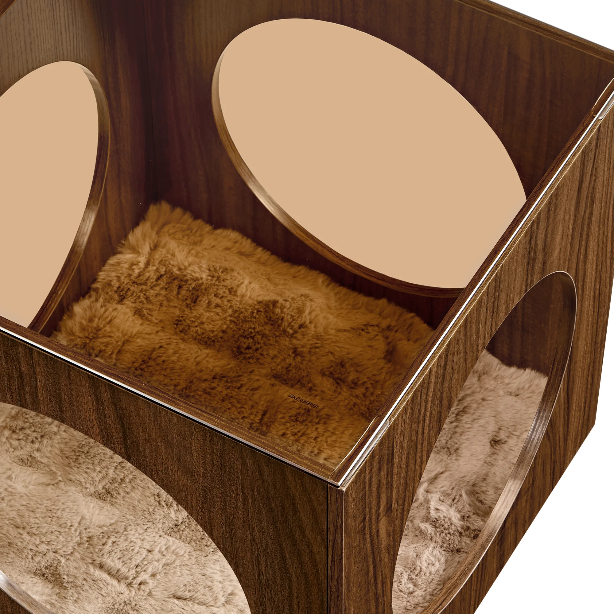 Peek-a-Boo Cat Bed & Side Table - Image 3