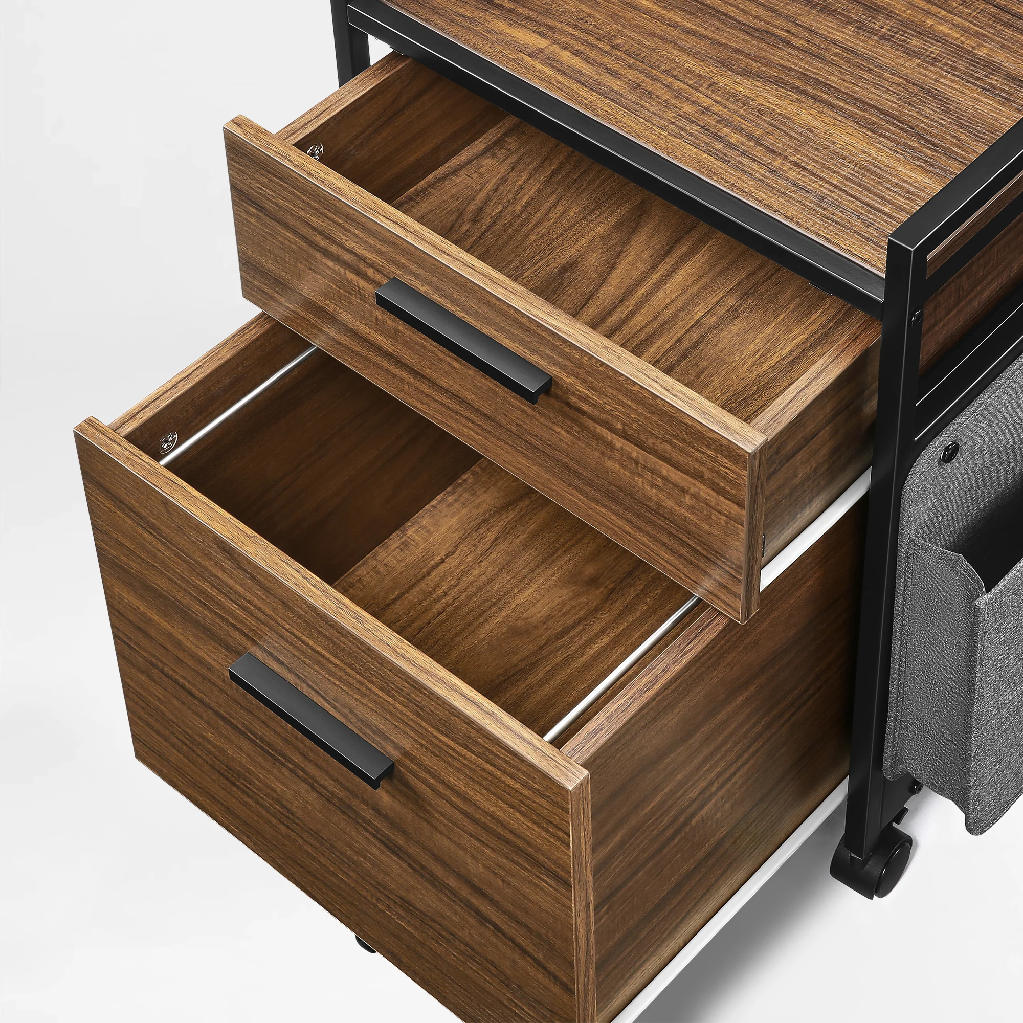 23" Rolling File Cabinet with Drawer - Image 11