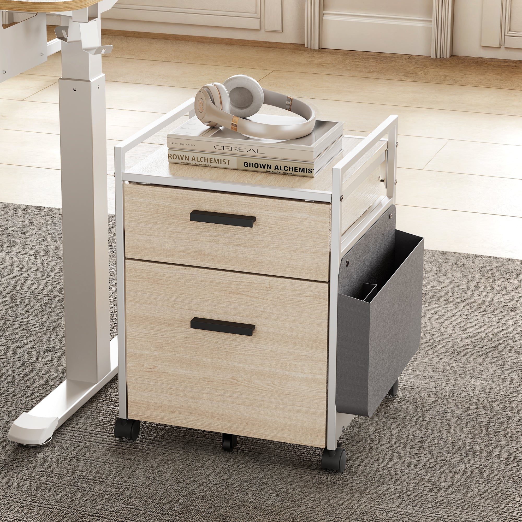 23" Rolling File Cabinet with Drawer - Image 26