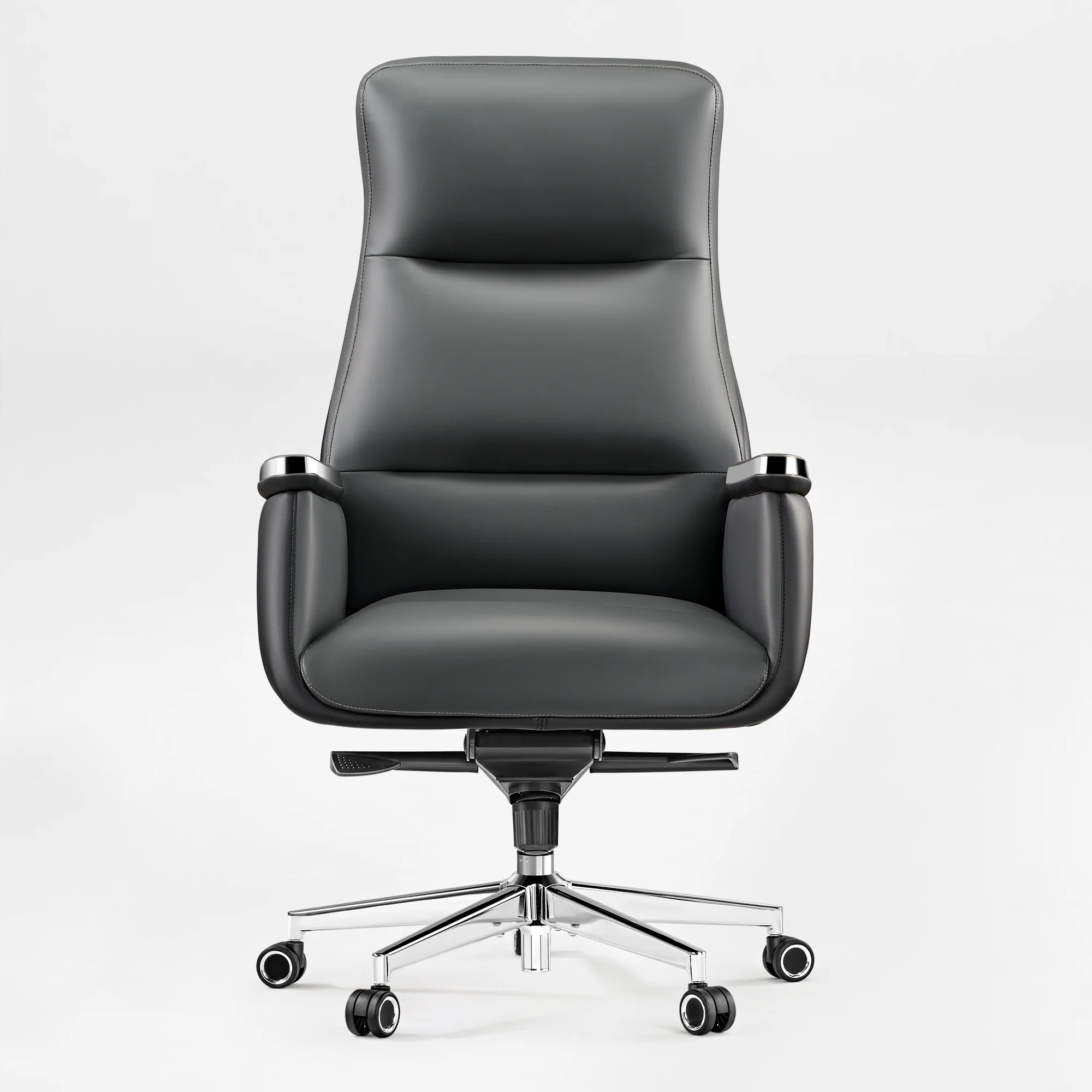 Royal II, Silicone & Leather Executive Ergonomic Office Chair - Image 26