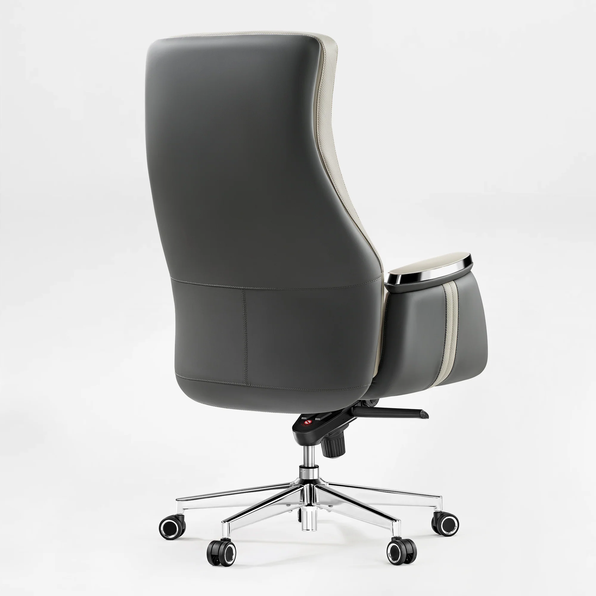 Royal II, Silicone & Leather Executive Ergonomic Office Chair - Image 3