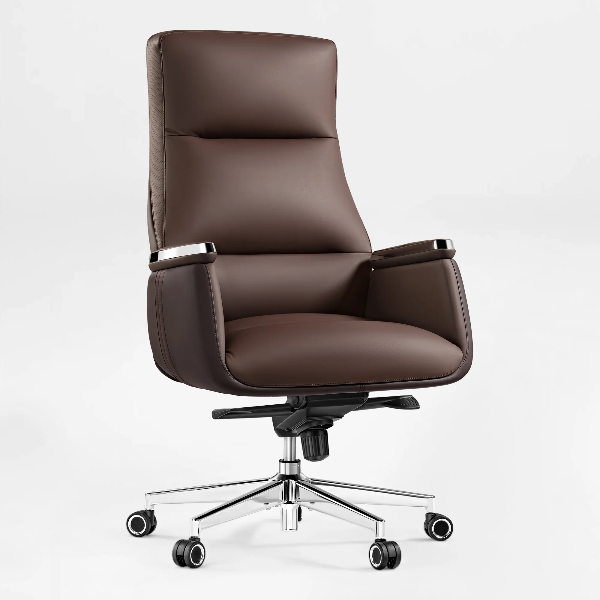 Royal II, Silicone & Leather Executive Ergonomic Office Chair - Image 32