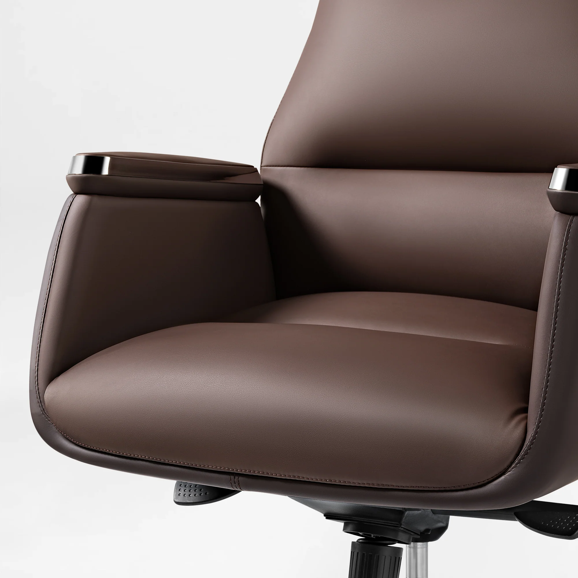 Royal II, Silicone & Leather Executive Ergonomic Office Chair - Image 38