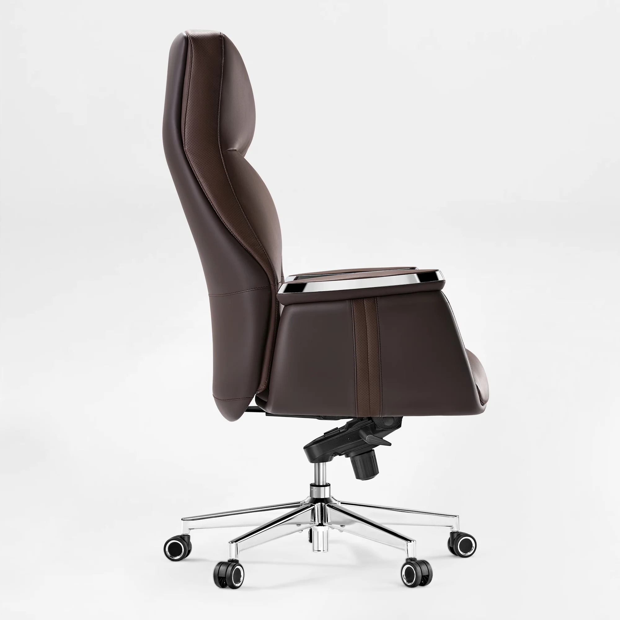 Royal II, Silicone & Leather Executive Ergonomic Office Chair - Image 41
