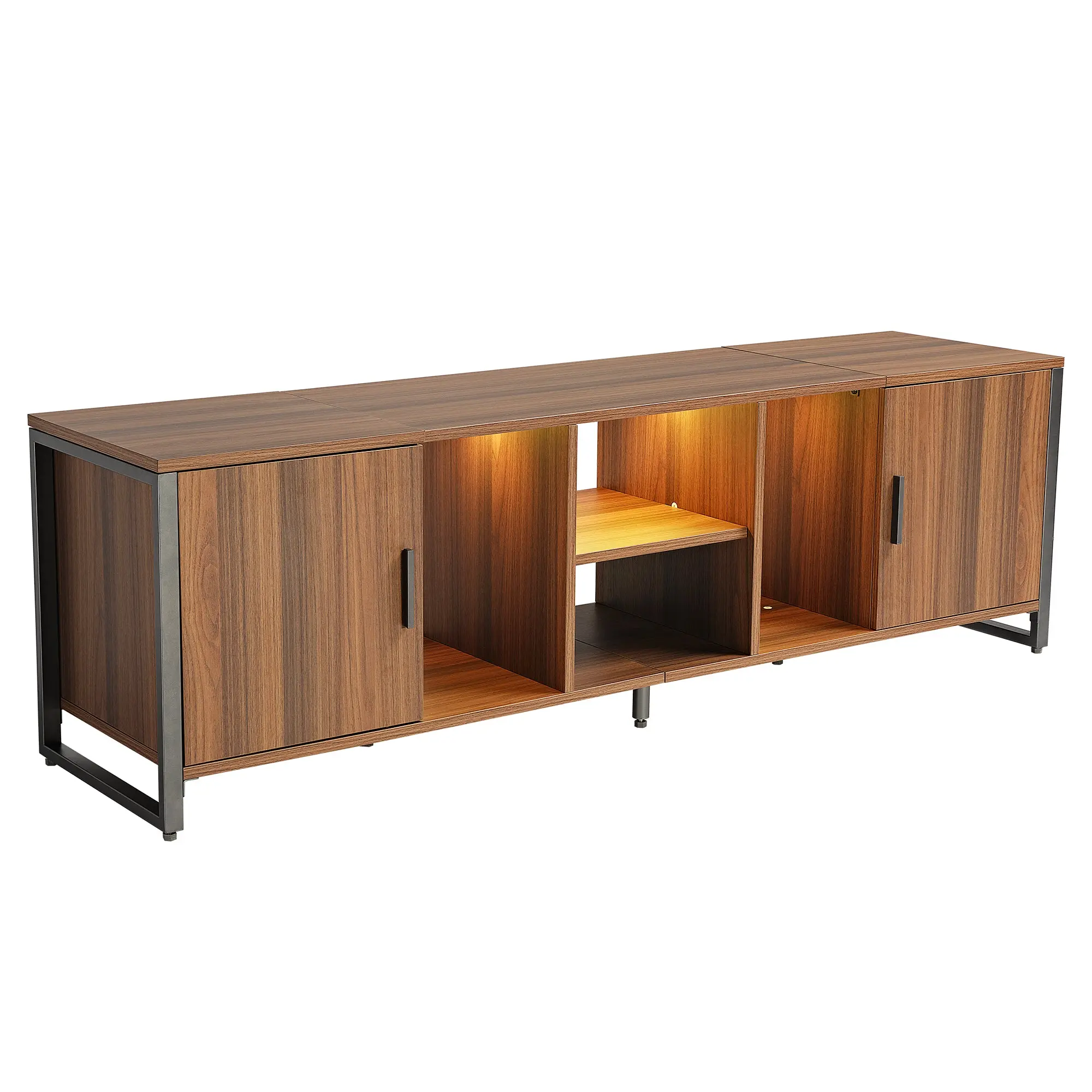 Sonoma 70" LED Light TV Stand Media Console - Image 13