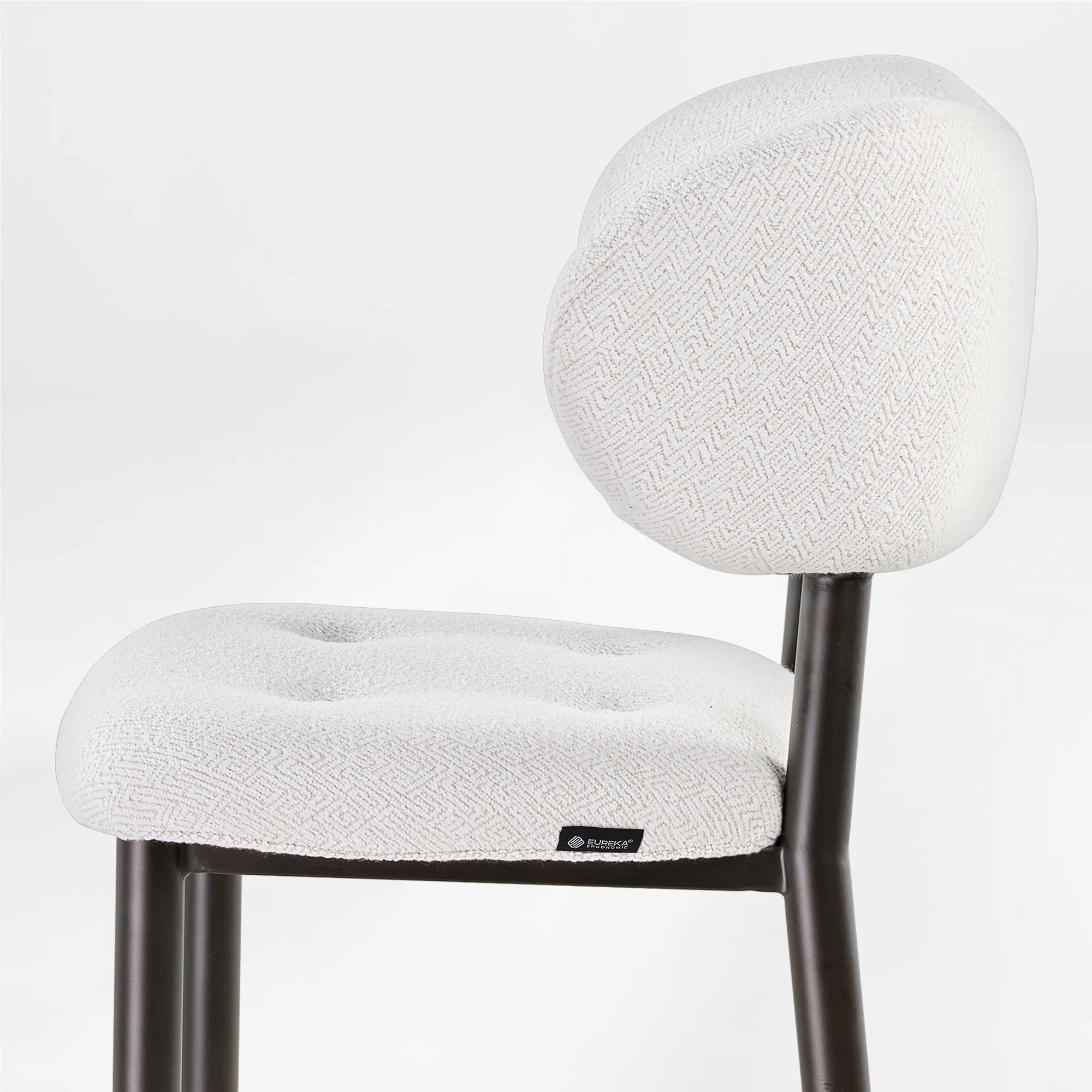 Nibbles, Upholstered Dining Side Chairs Set of 2, White - Image 11