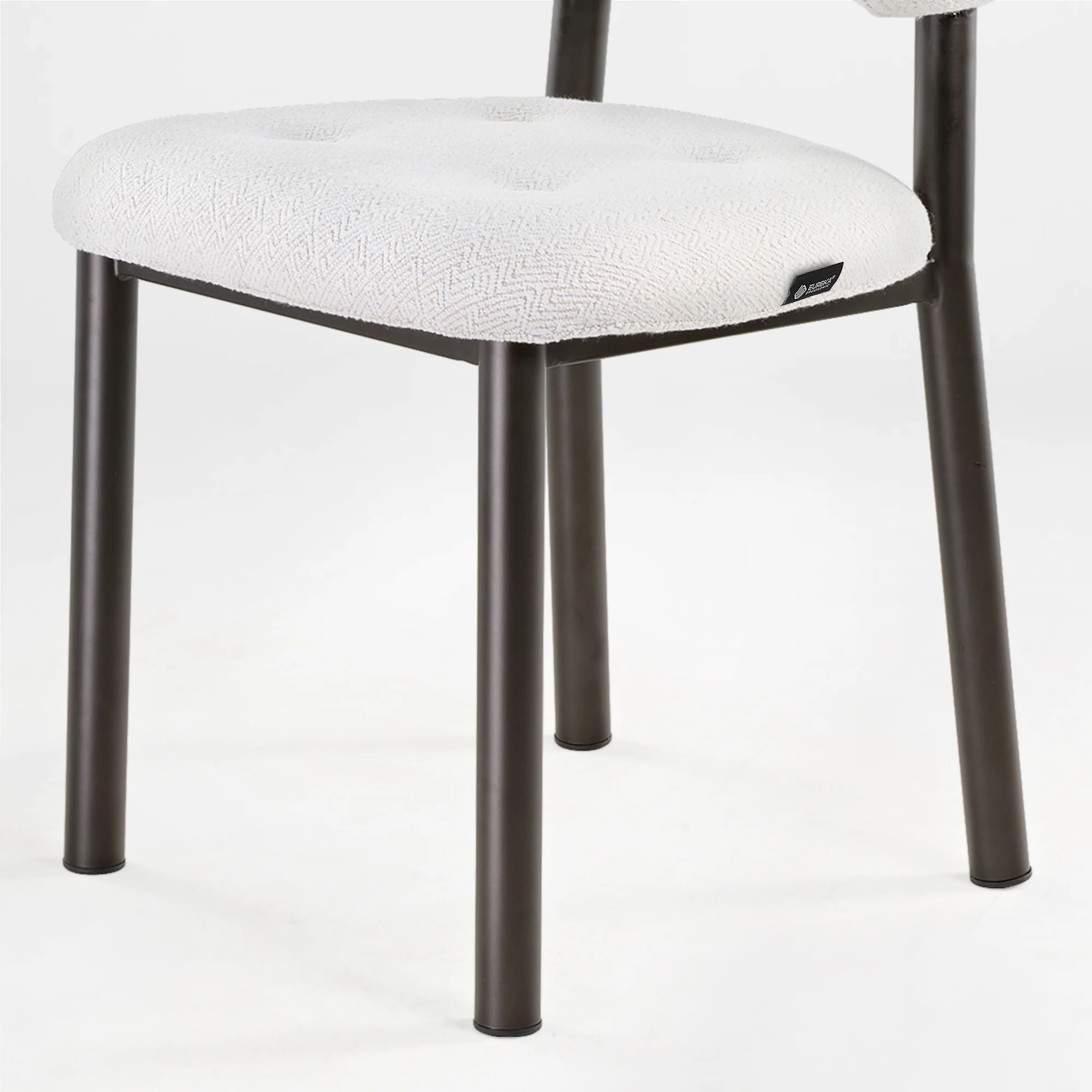 Nibbles, Upholstered Dining Side Chairs Set of 2, White - Image 16